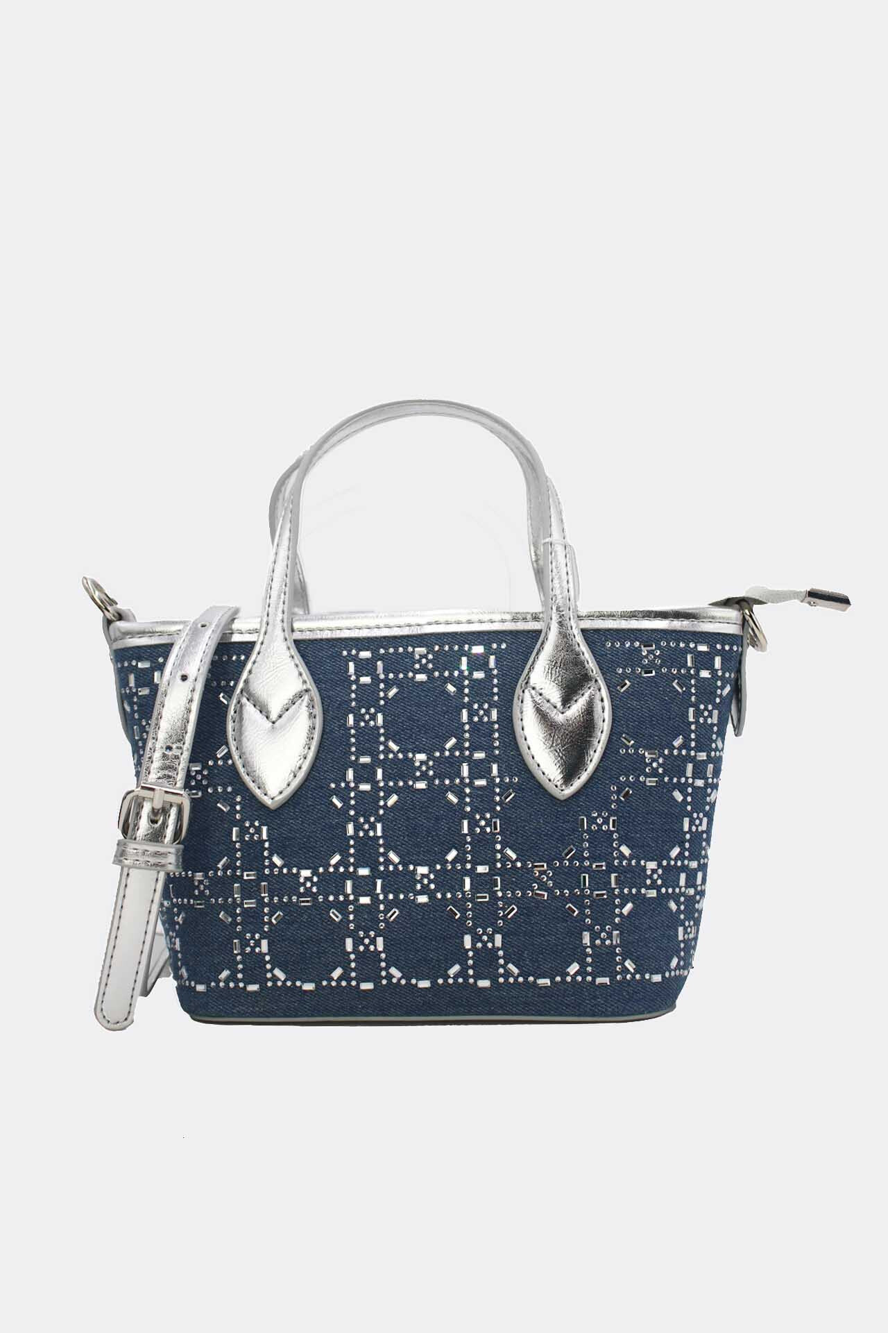 Grossiste Tom & Eva - Petit Sac Cabas En Jean
