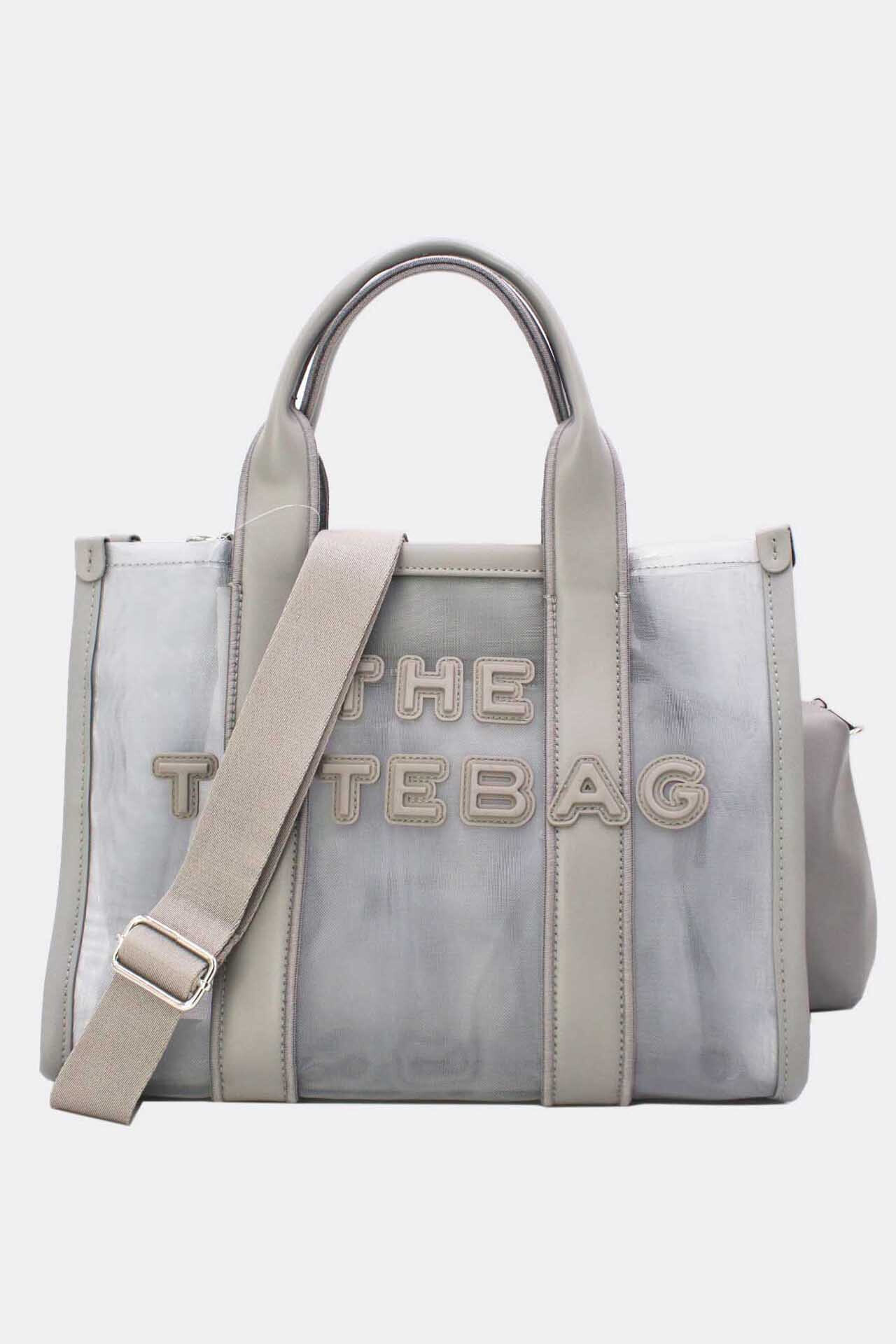 Wholesaler Tom & Eva - Transparent fillet bag in net