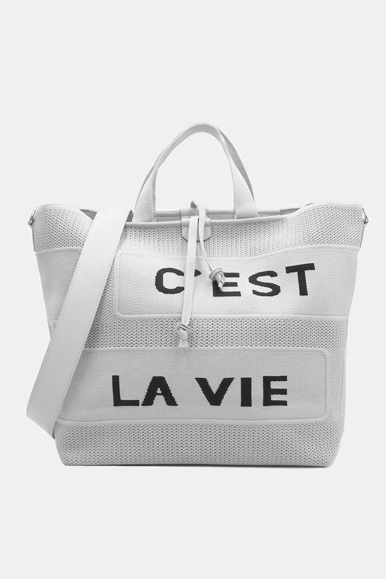 Sac Fourre-tout En Jeans Pailleté Tom & Eva - Taille Moyen Bleu - Occasion Porté 3 Fois