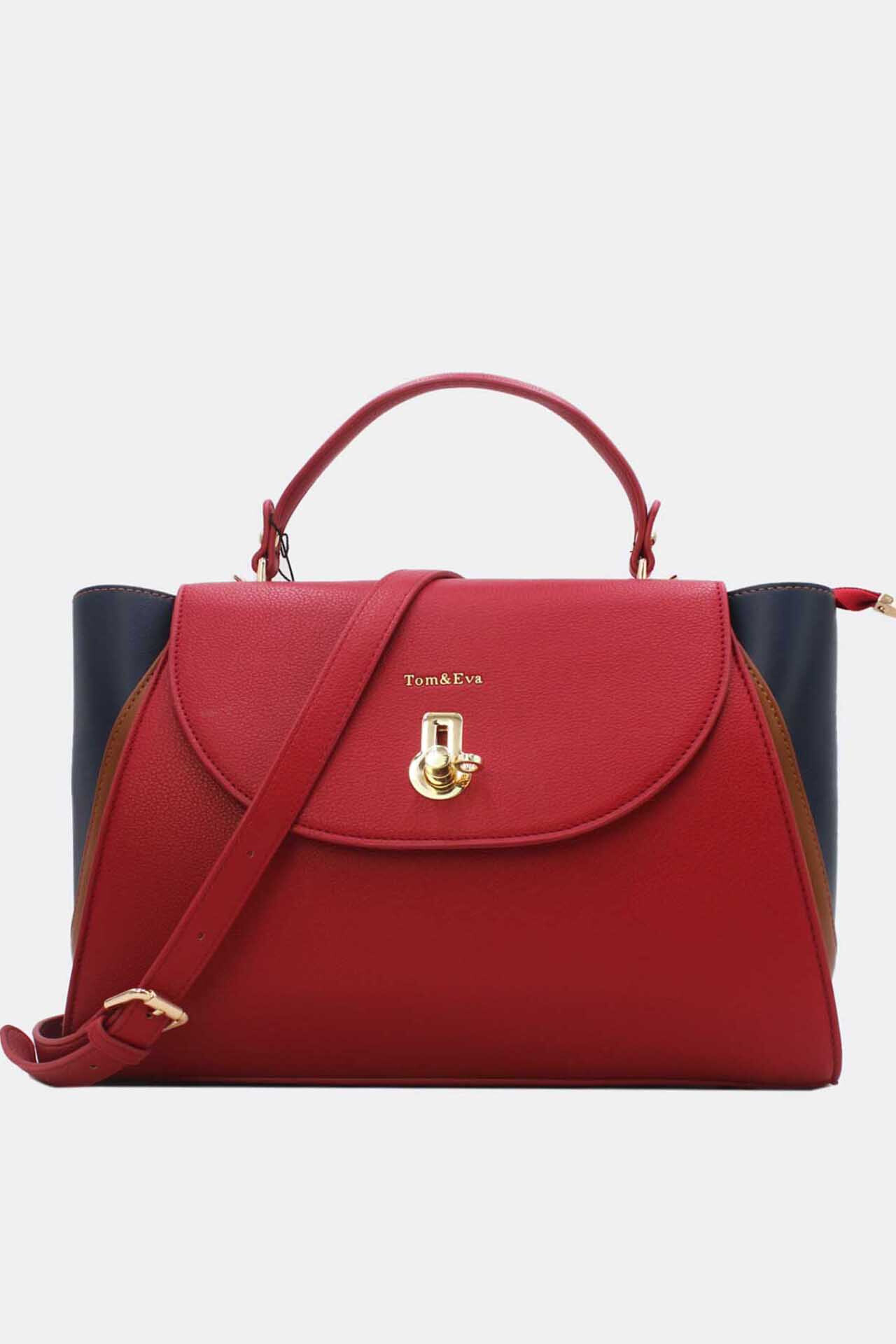 Grossista Tom & Eva - Riasservire la borsa per la spesa da donna Tricolor
