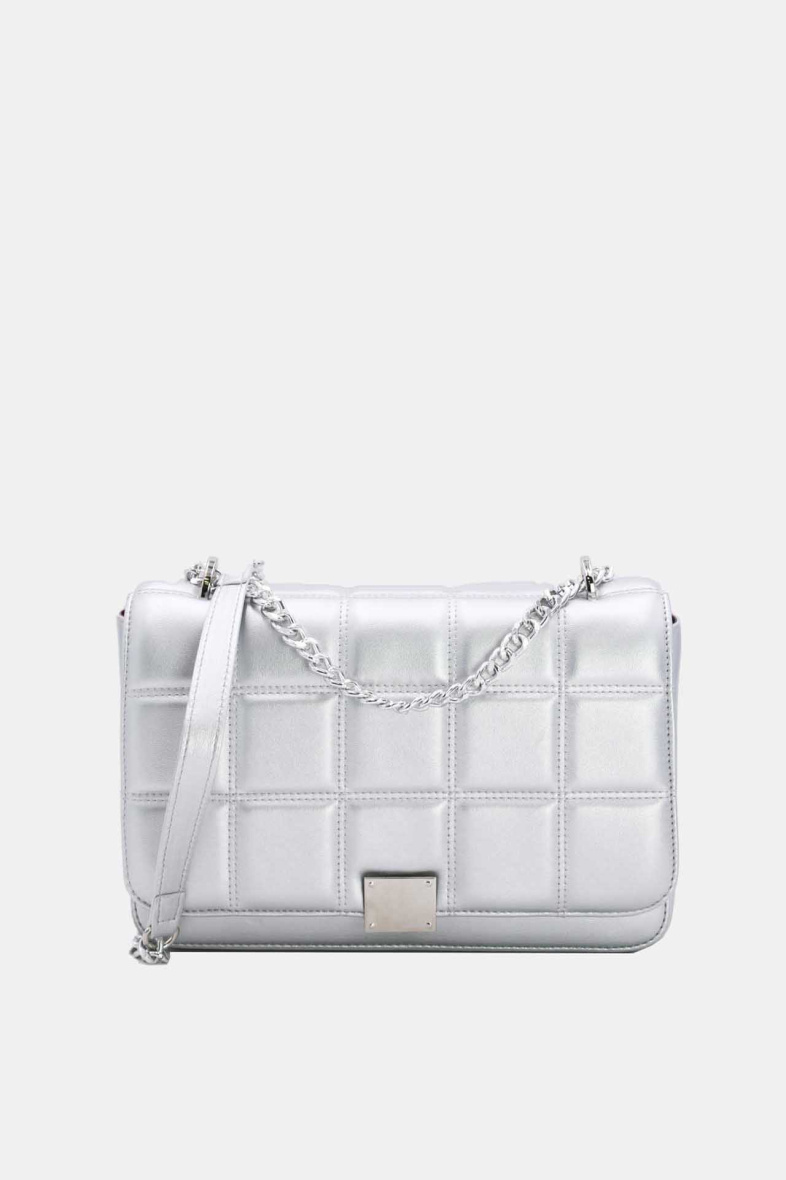 Grossiste Tom & Eva - Sac Matelassé Double Porté Avec Bandoulière Chaîne