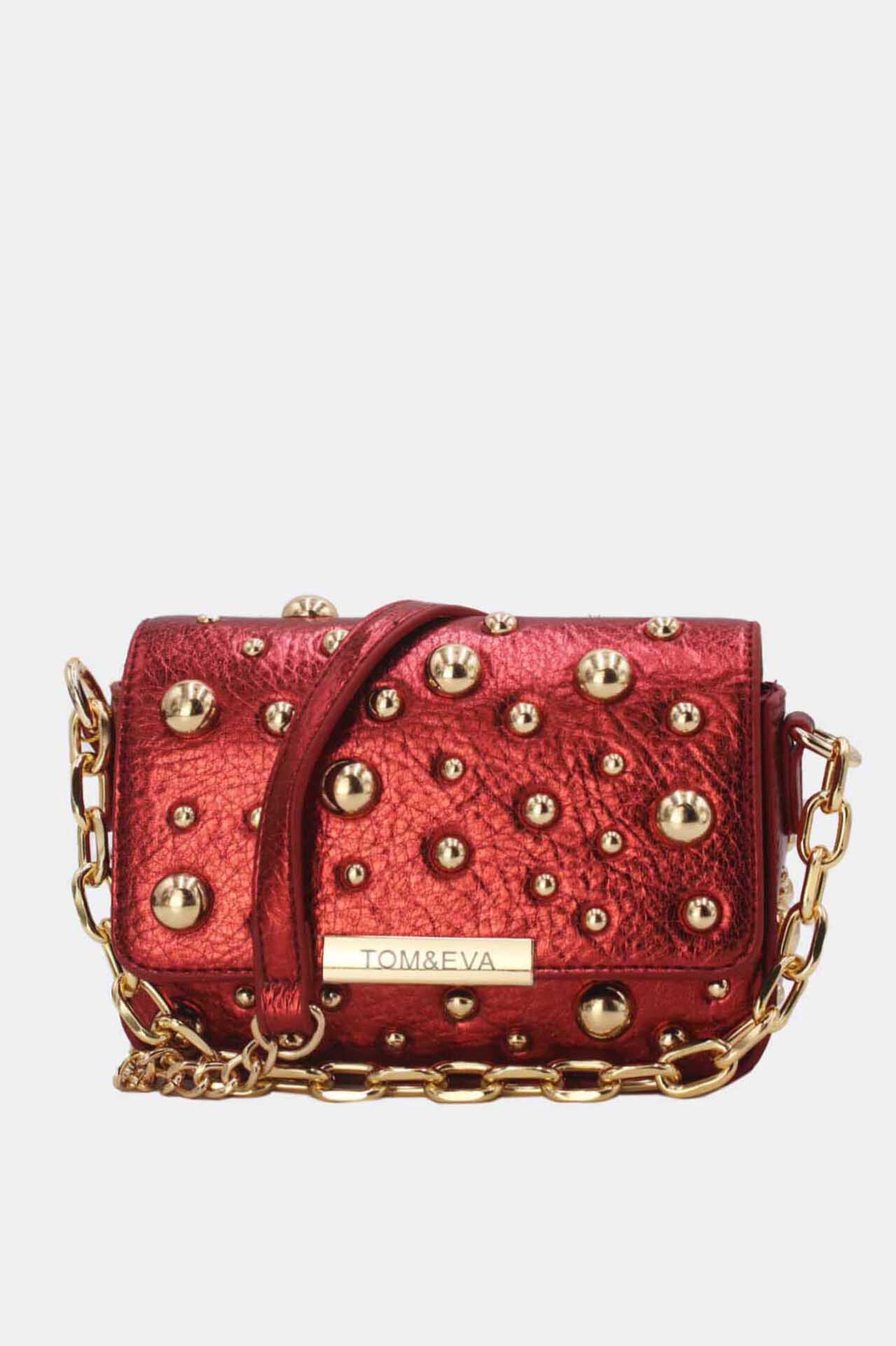 Wholesaler Tom & Eva - Small metal studded pocket