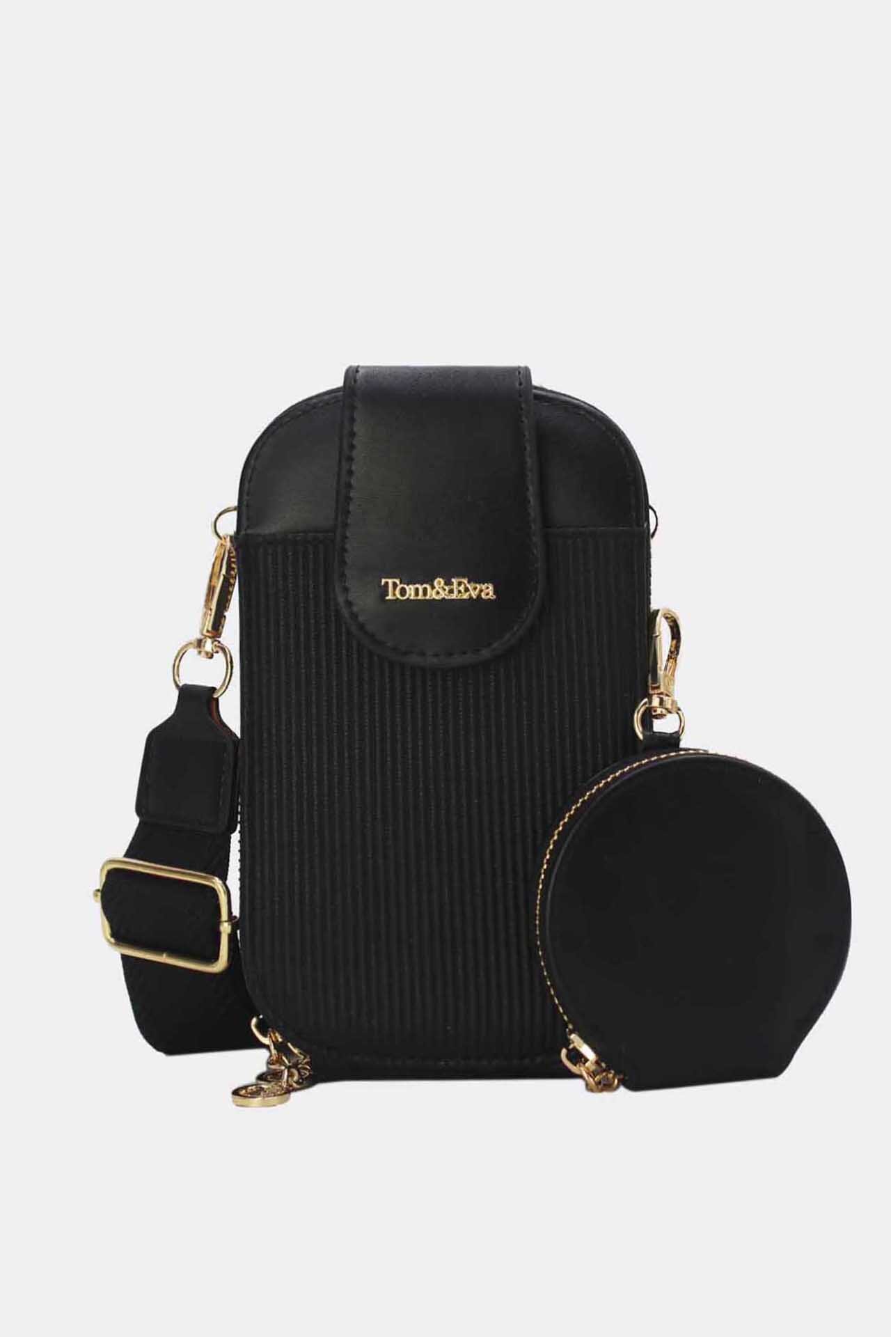 Großhändler Tom & Eva - Zweiteilige Handy-Tasche Mit Münzfach