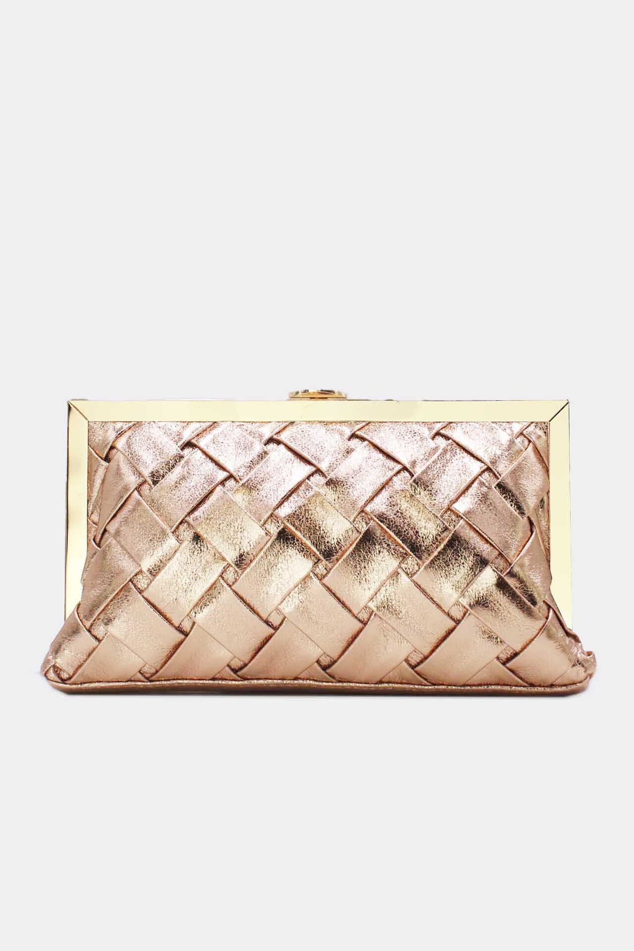 Wholesaler Tom & Eva - Metal braided evening pocket