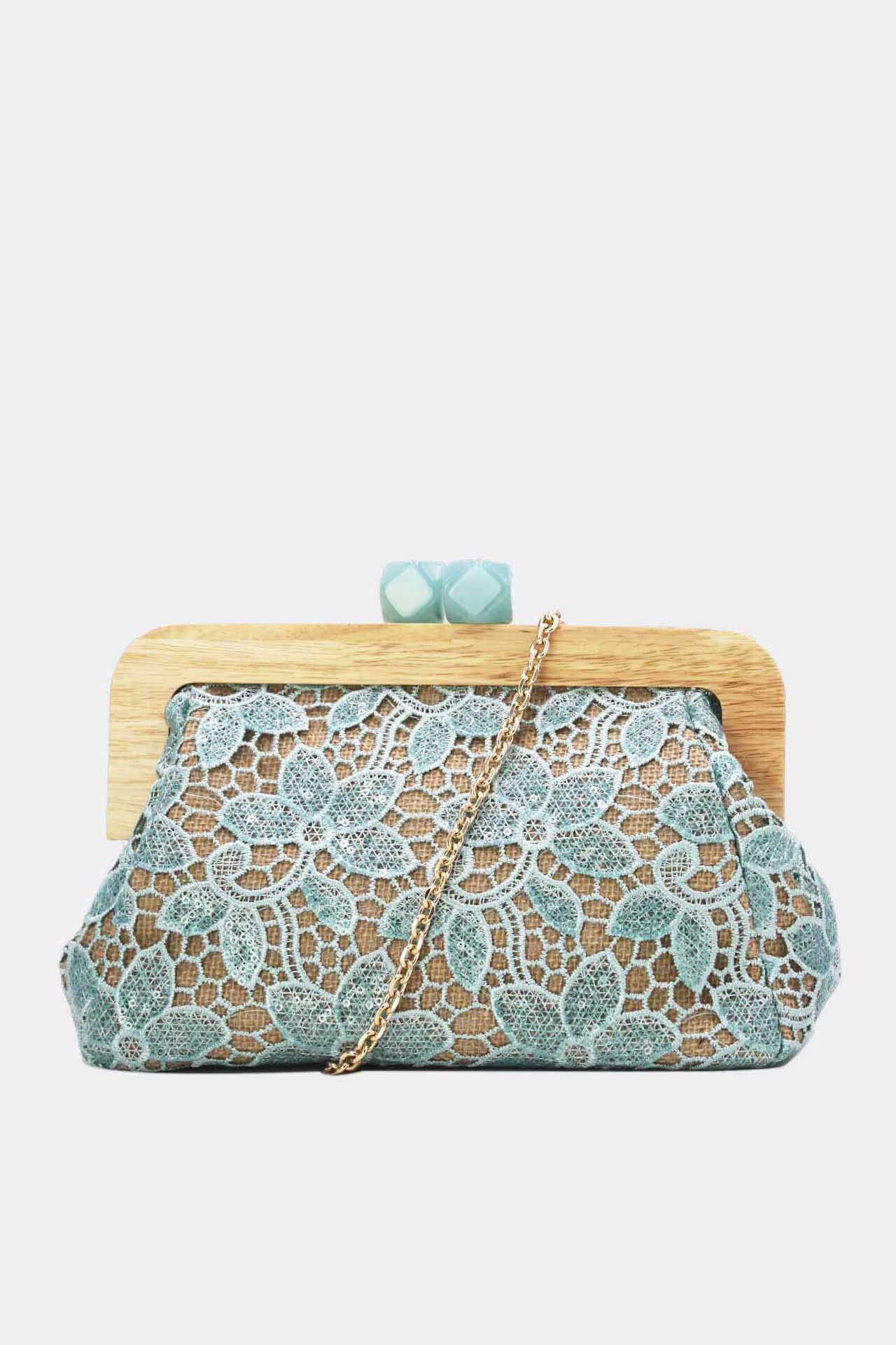Grossiste Tom & Eva - Pochette Brodée Vintage