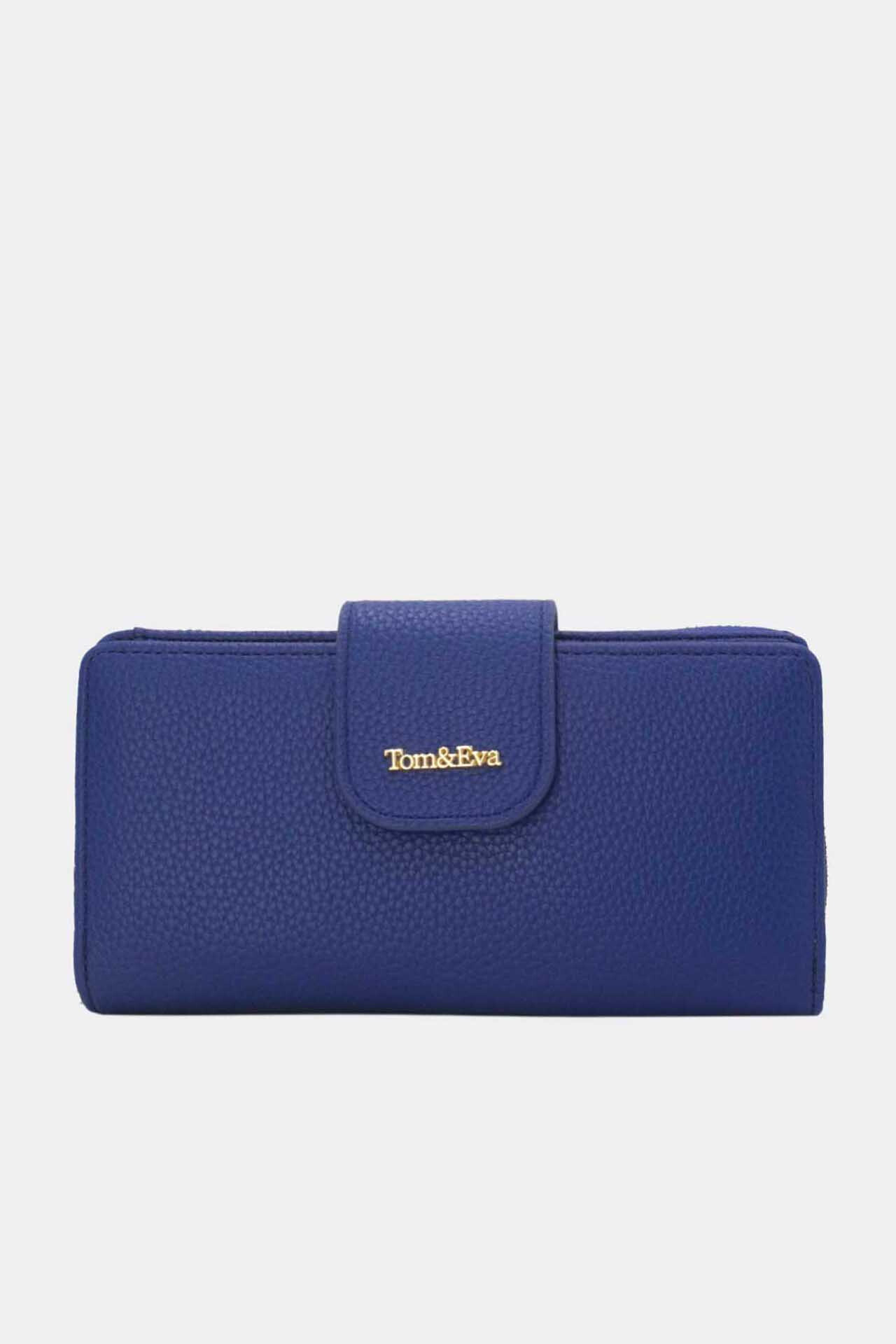 Wholesaler Tom & Eva - Grained leather effect wallet