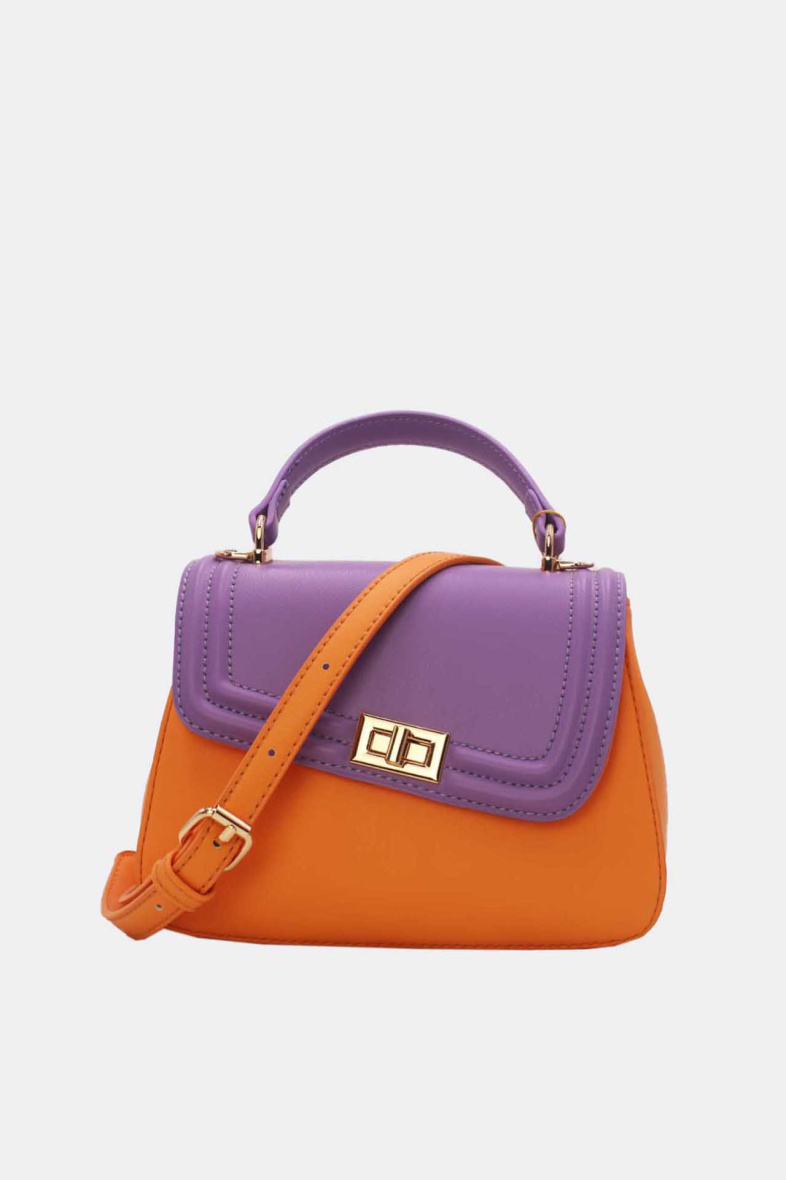 Wholesaler Tom & Eva - Small Handbag With Asymmetrical Flap