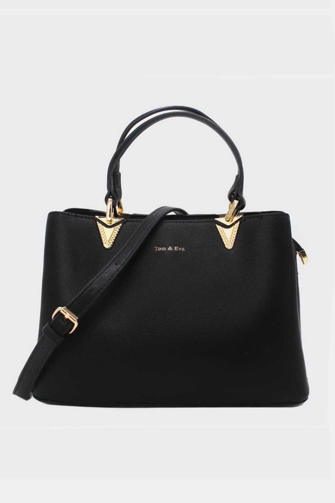 Wholesaler Tom & Eva - Medium Minimalist Chic Handbag