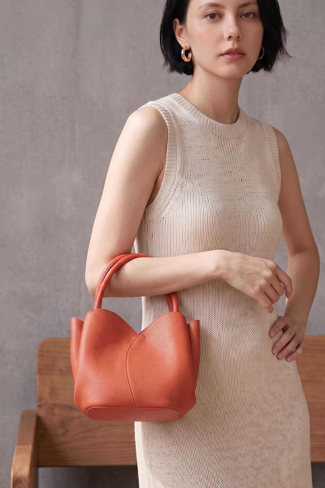 Wholesaler Tom & Eva - Small 2-in-1 Tulip Tote Bag