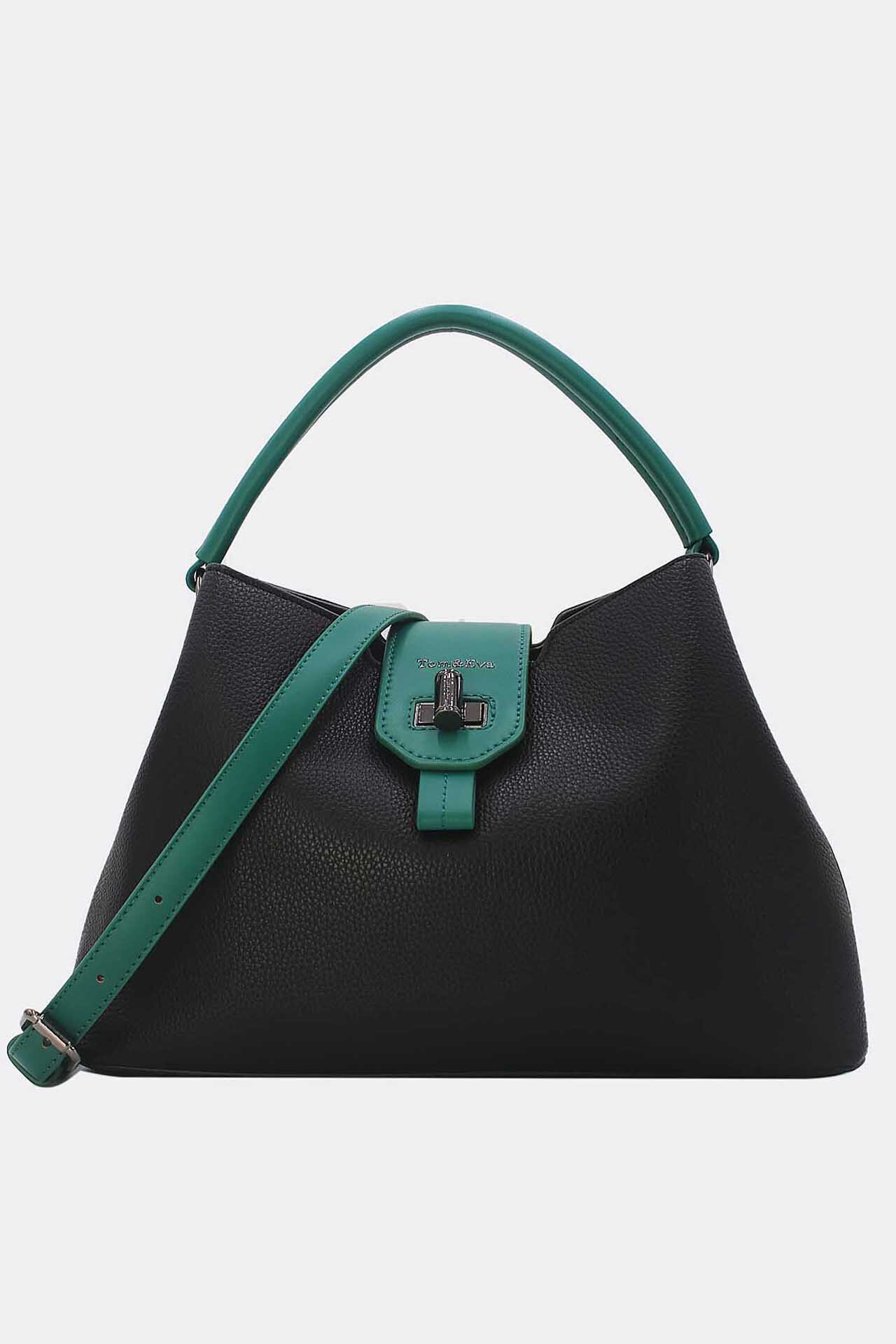 Wholesaler Tom & Eva - Women's handbag with tongue