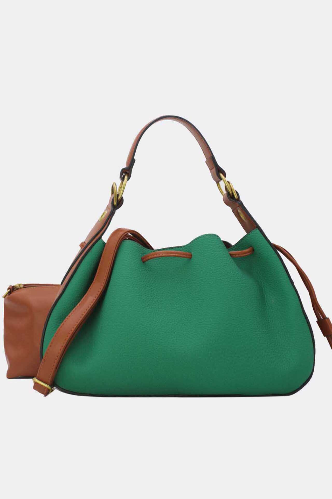 Grossiste Tom & Eva - Sac seau effet Grainée 2-in-1