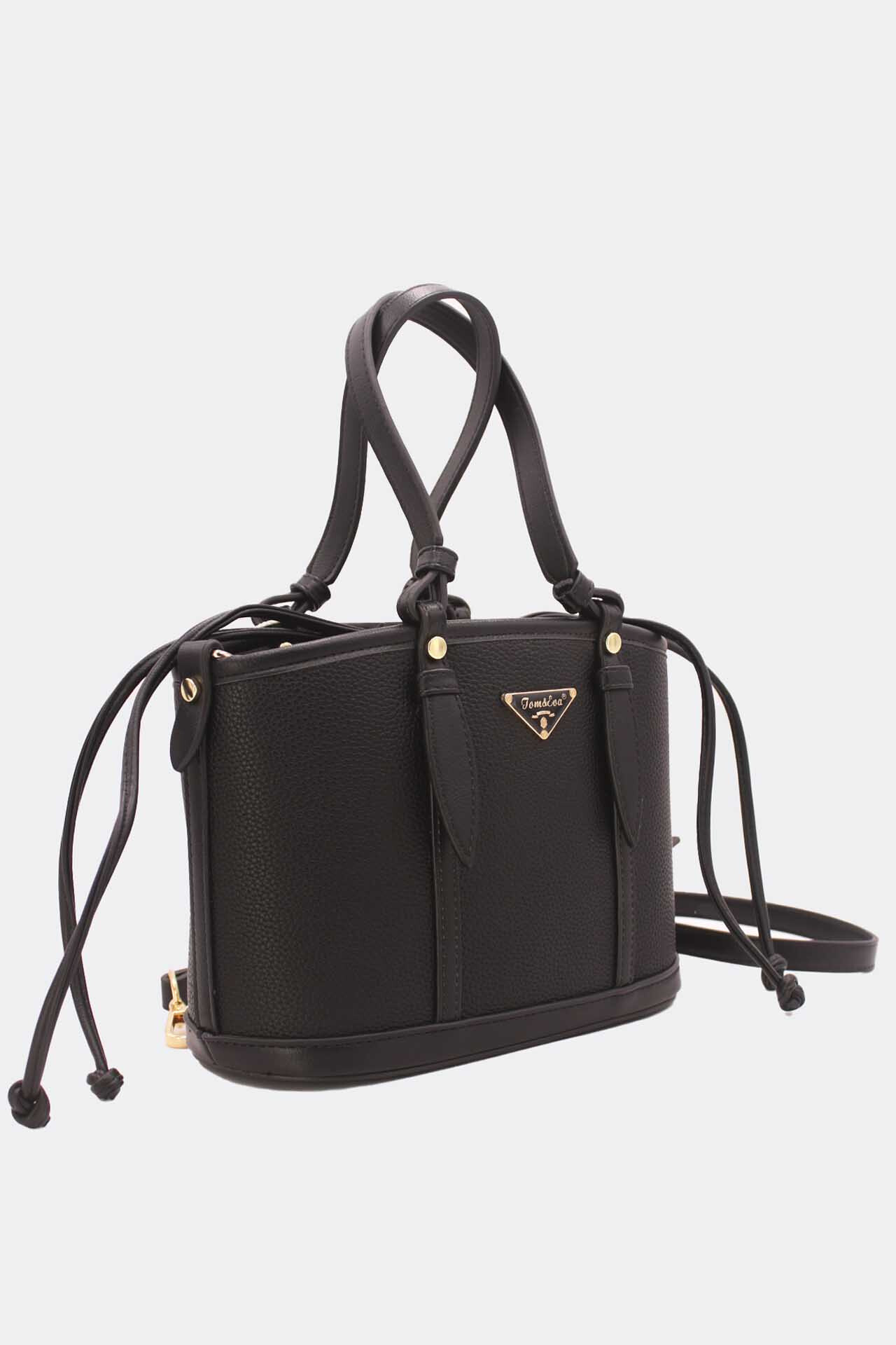 Grossiste Tom & Eva - Medium Sac Seau Fermoir à Cordon
