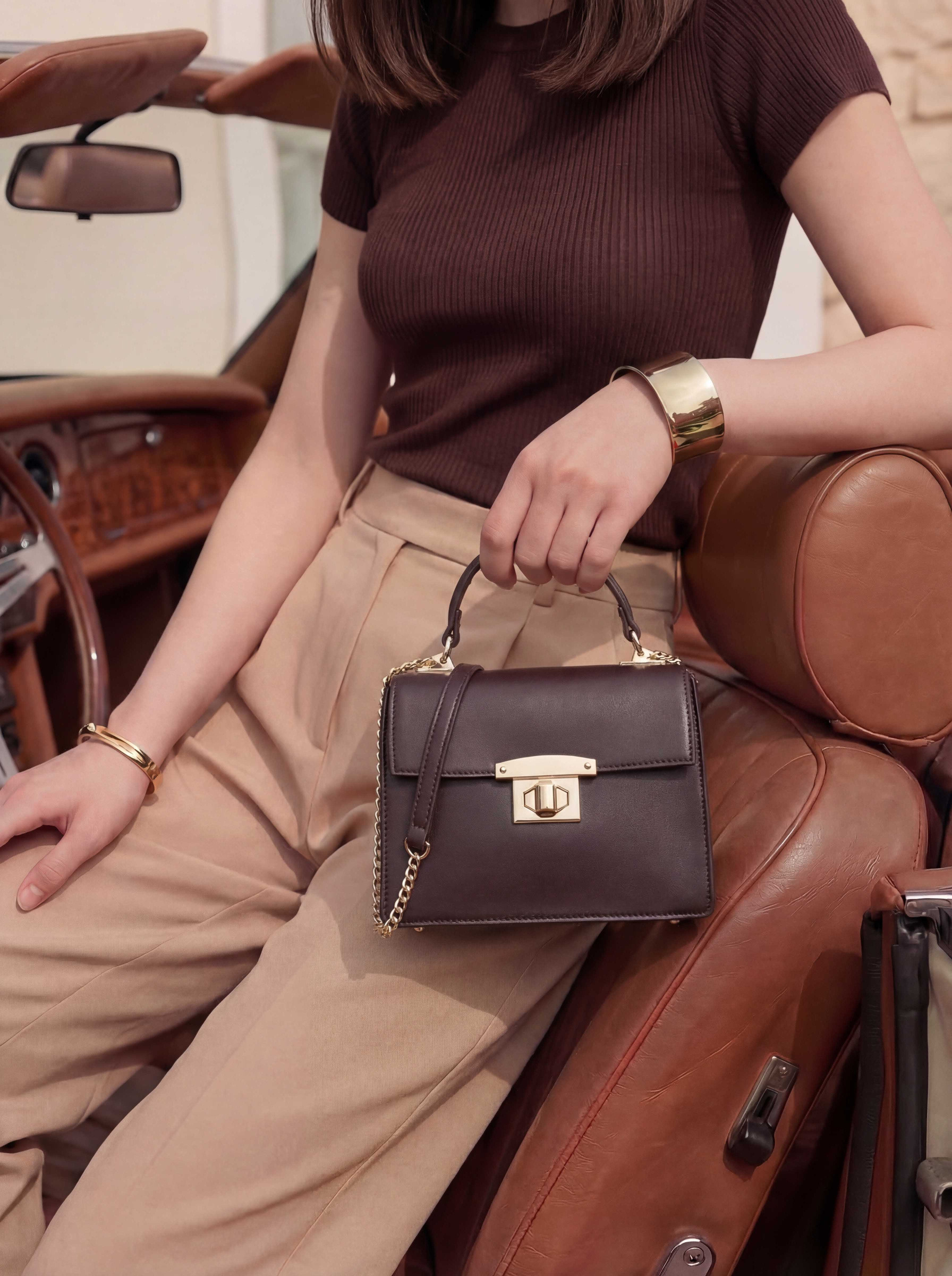Grossiste Tom & Eva - Petit Sac à Main Carré