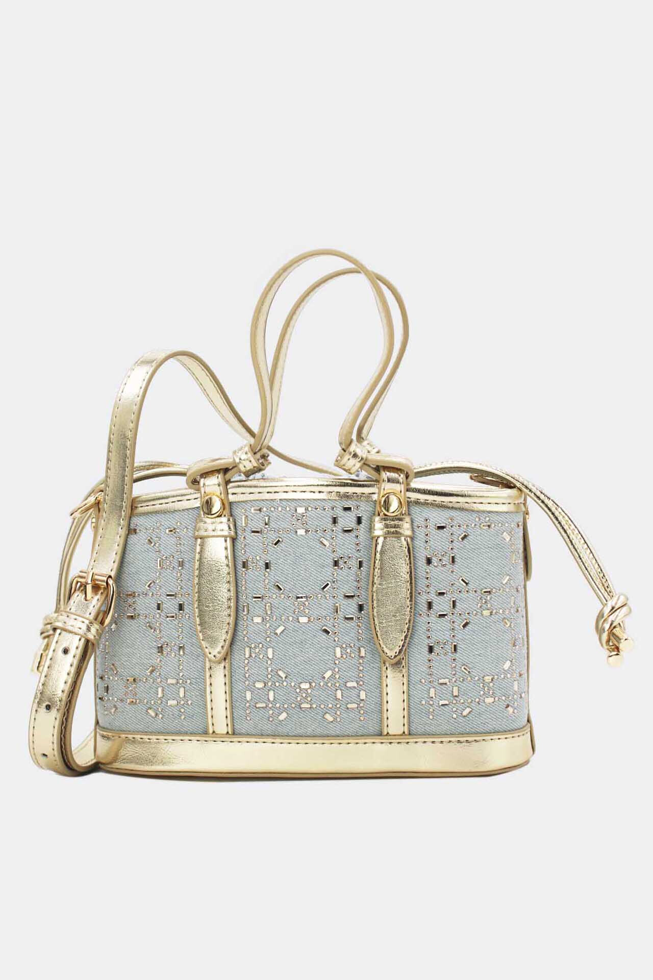 Grossiste Tom & Eva - Petit Sac Seau En Jean