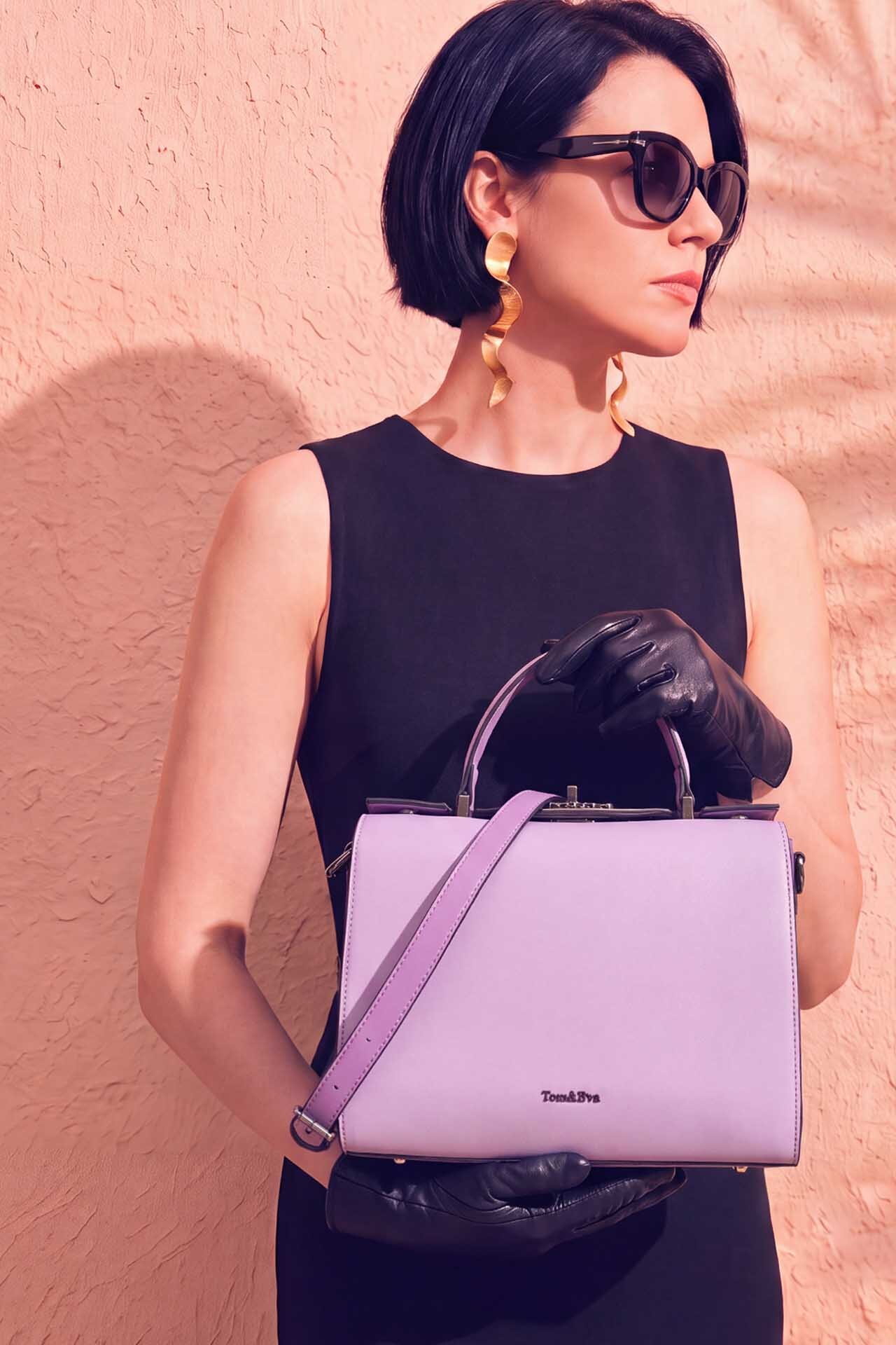 Grossiste Tom & Eva - Sac Docteur Effet Cuir Avec Bandoulière