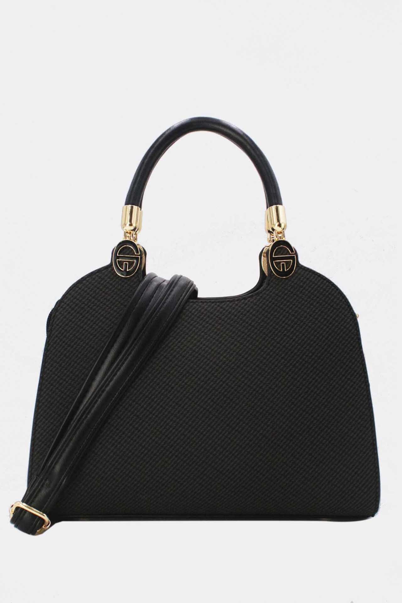 Grossiste Tom & Eva - Sac à Main Effet Tissu
