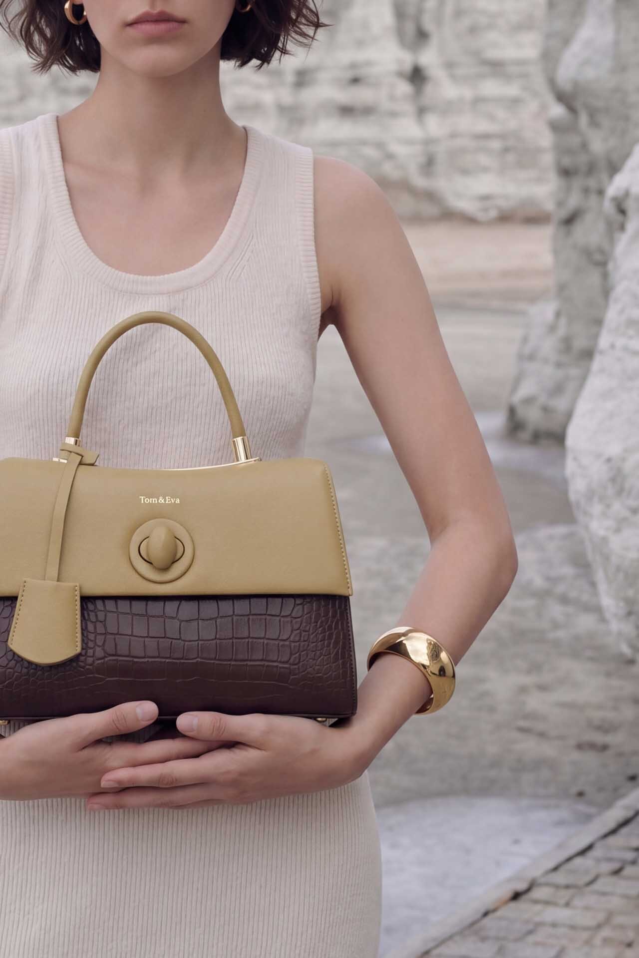 Grossiste Tom & Eva - Sac à Main Style Vintage Avec Pendentif