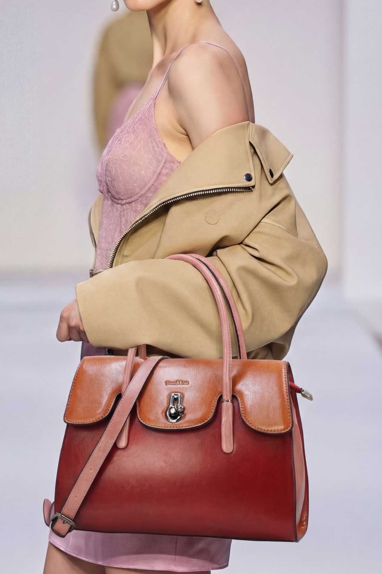 Grossiste Tom & Eva - Sac à Main Effet Cuir Style Vintage RÉASSORT