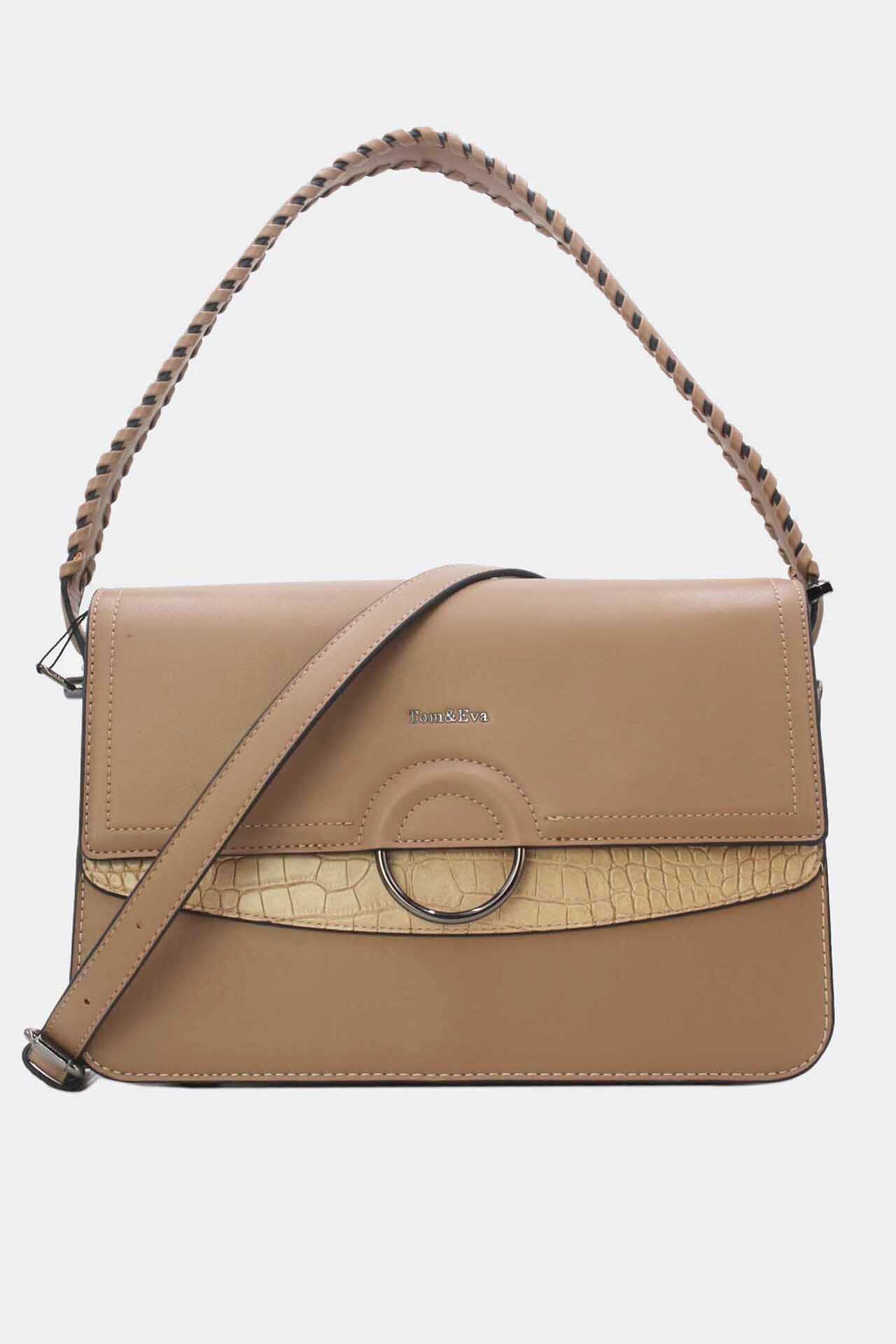 Grossiste Tom & Eva - Sac Porté Épaule Femme Patchwork