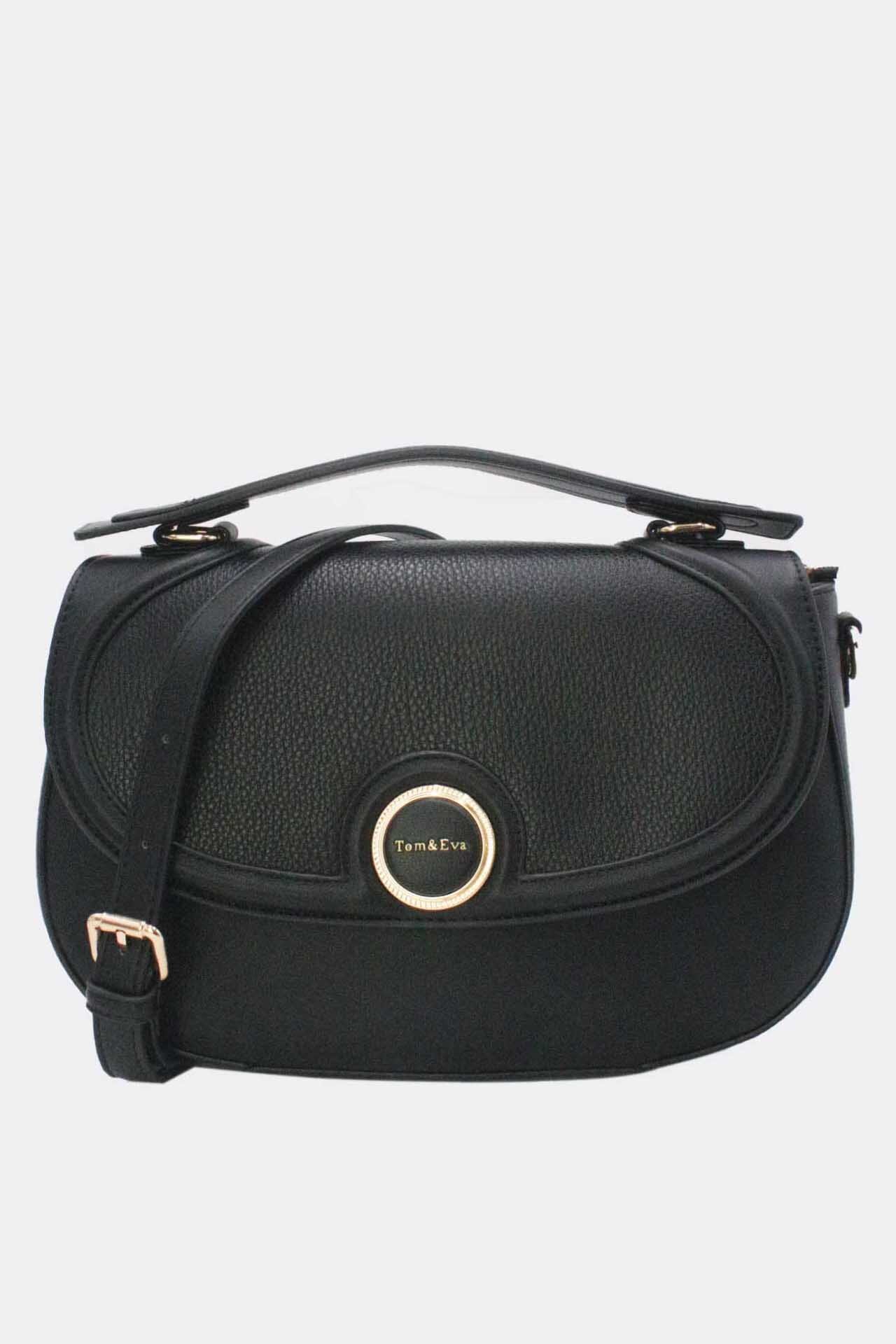 Wholesaler Tom & Eva - Chic Two-Tone Urban Handbag