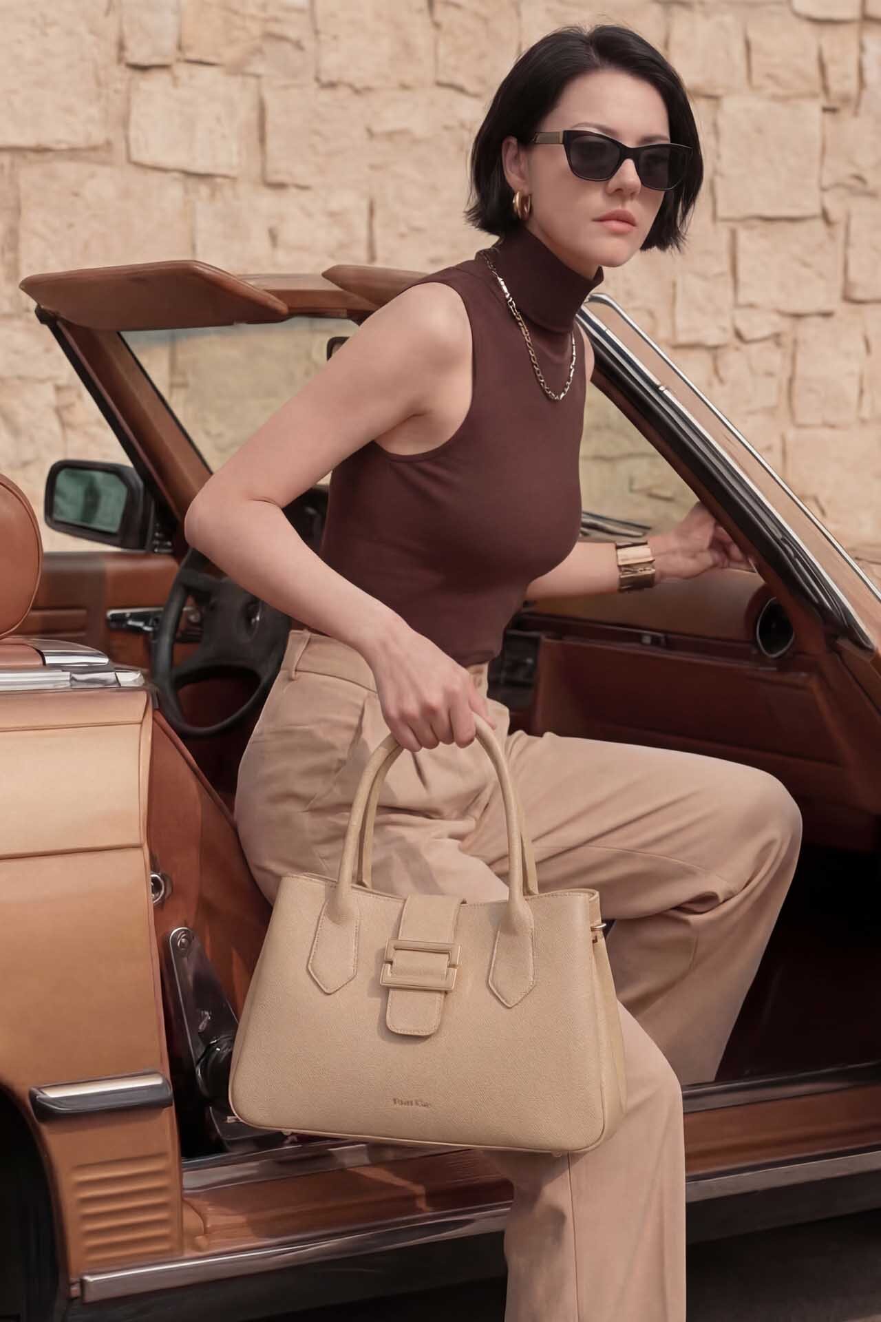 Grossiste Tom & Eva - Sac à Main Avec Languette