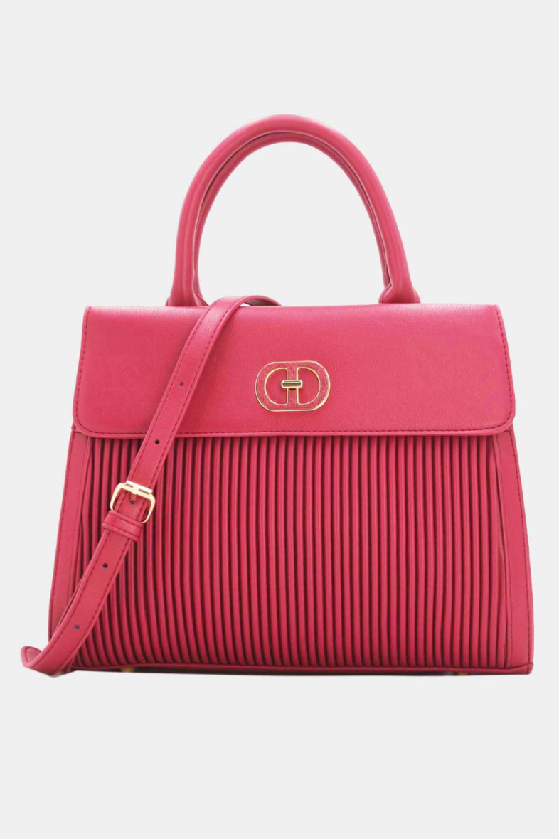 Mayorista Tom & Eva - Bolso de Mujer con Solapa Plisada