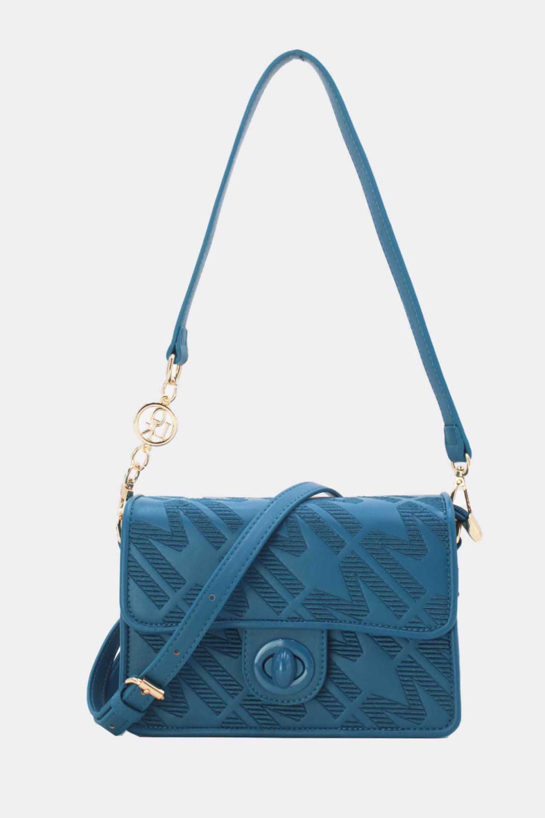 Mayorista Tom & Eva - Bolso De Hombro M Bordado Con Doble Correa Para El Hombro
