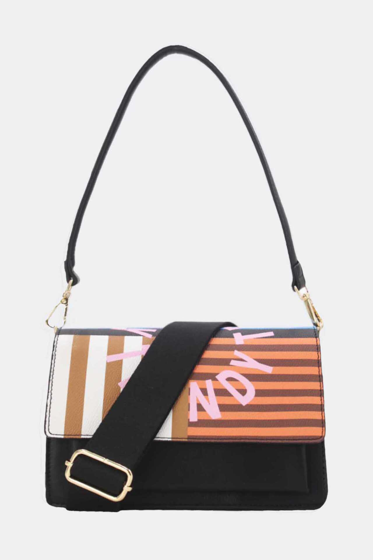 Grossiste Tom & Eva - Sac Porté Épaule Multipoches