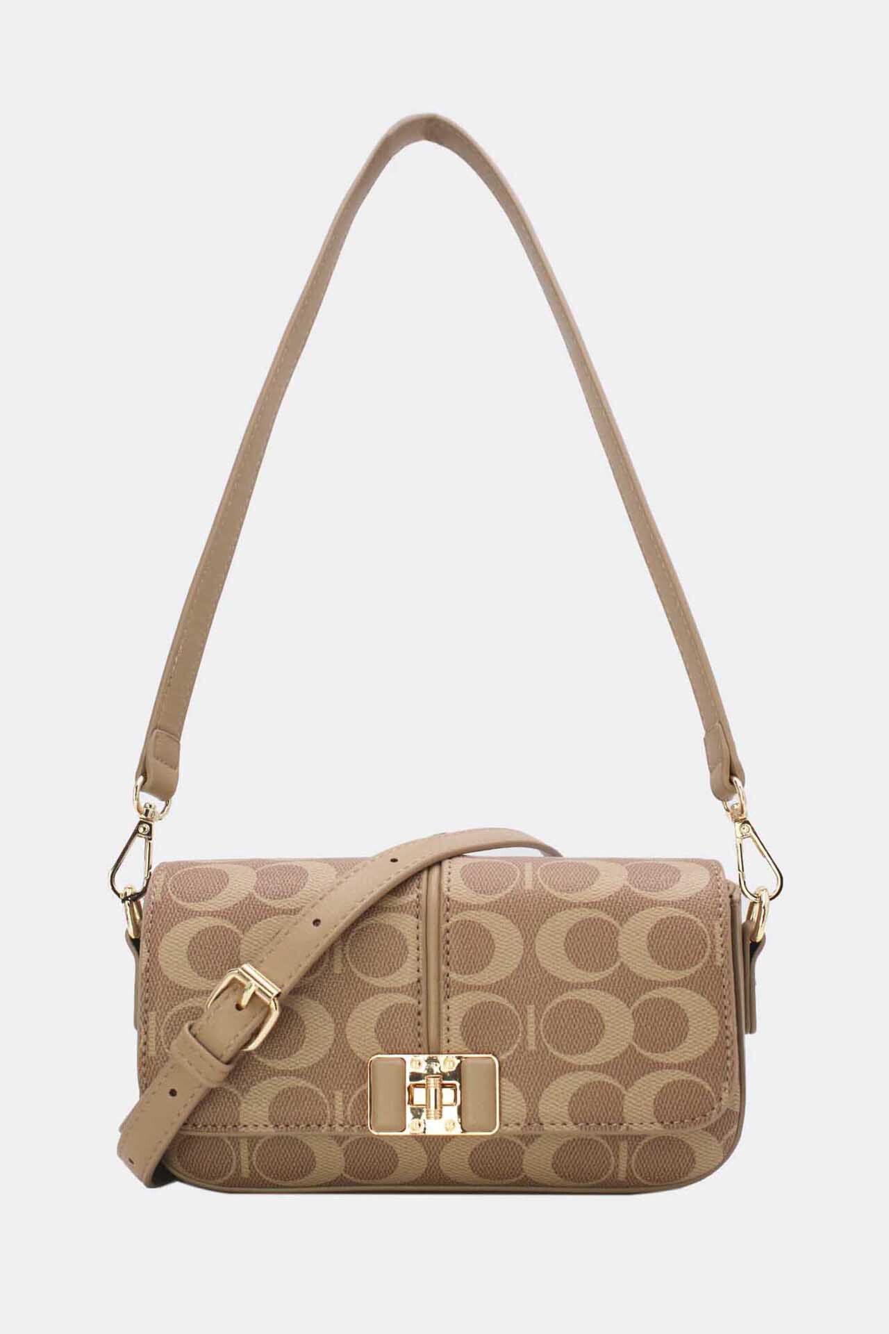 Grossiste Tom & Eva - Sac Baguette Monogramme