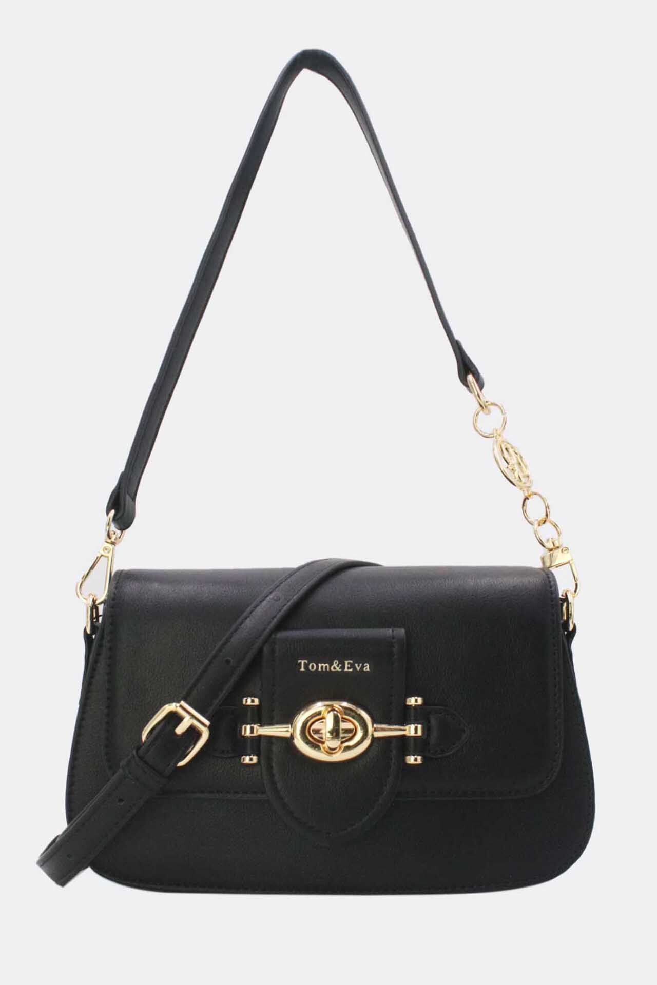 Wholesaler Tom & Eva - Metal closure shoulder bag