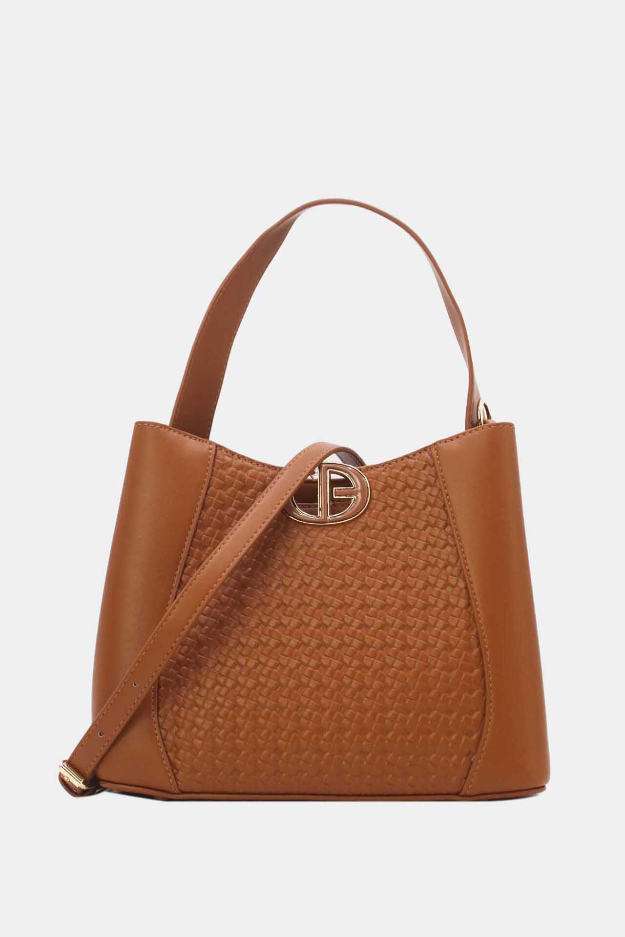 Grossiste Tom & Eva - Medium Sac Seau Effet Tressé