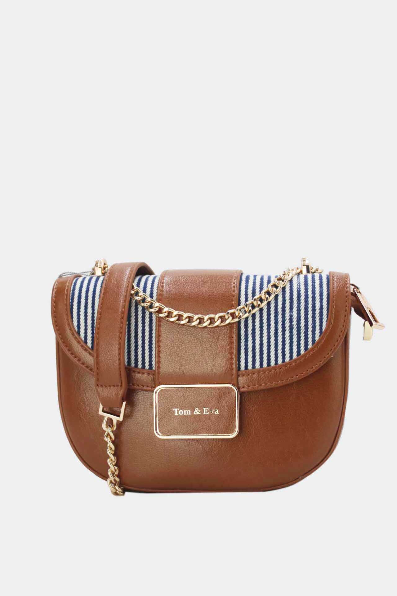 Grossiste Tom & Eva - Sac Bandoulière En Jeans