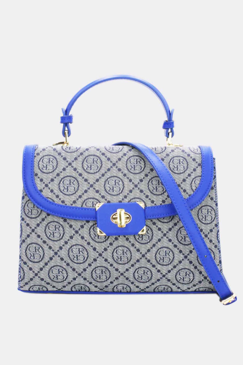 Grossiste Tom & Eva - Sac a Main Monogramme Style Vintage