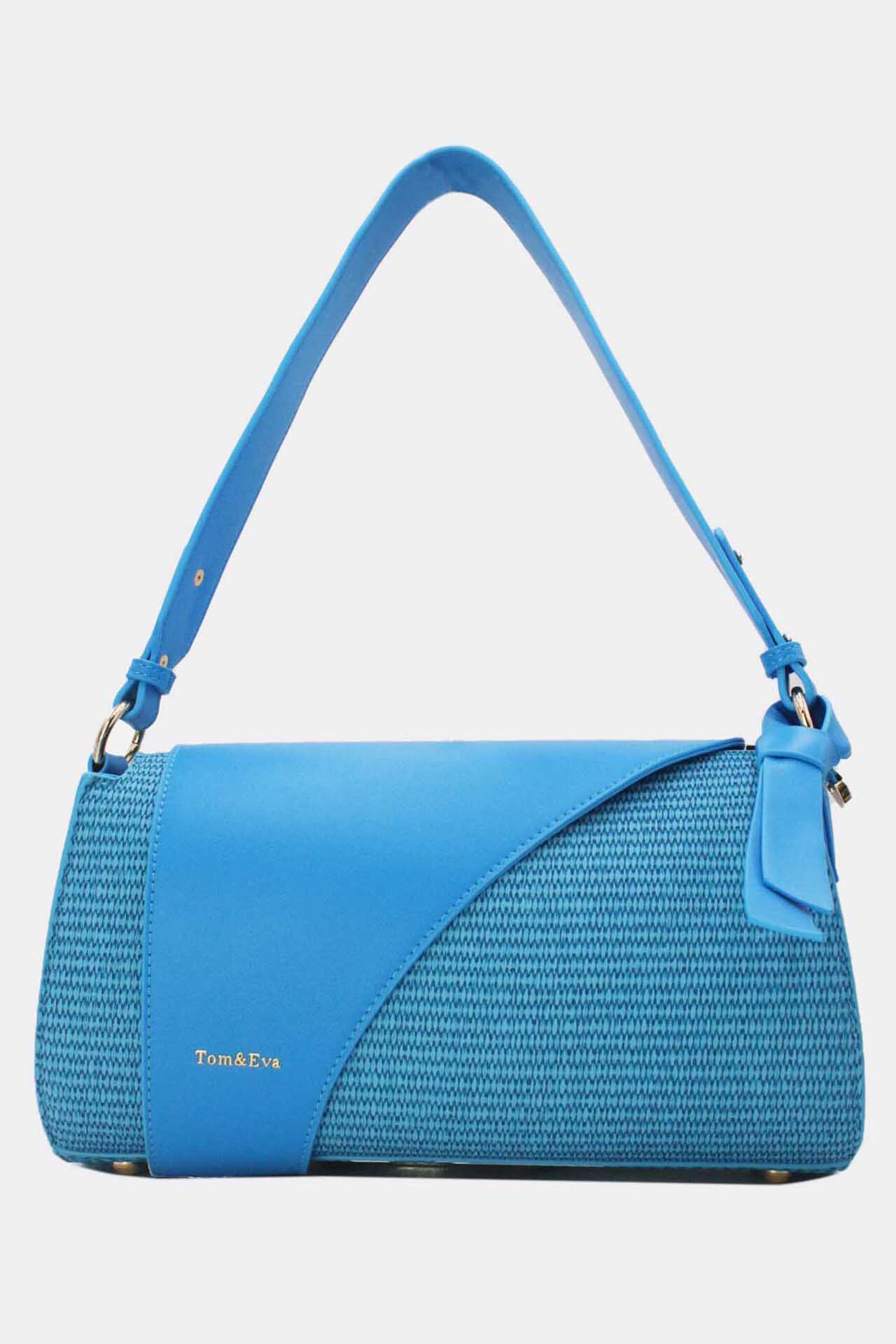 Wholesaler Tom & Eva - Women's baguette bag with knot