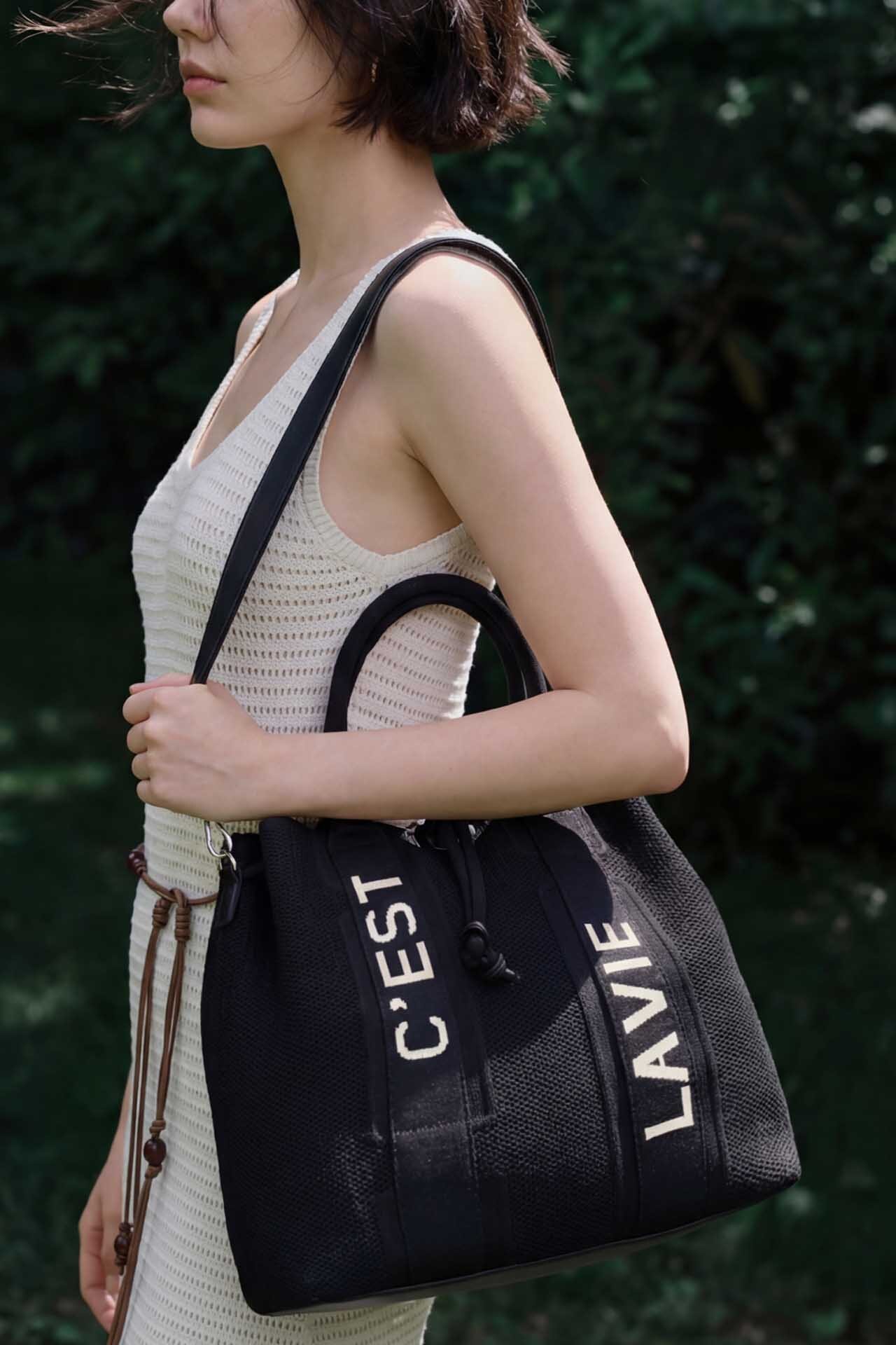 Mayorista Tom & Eva - Bolso Tote Convertible de Malla