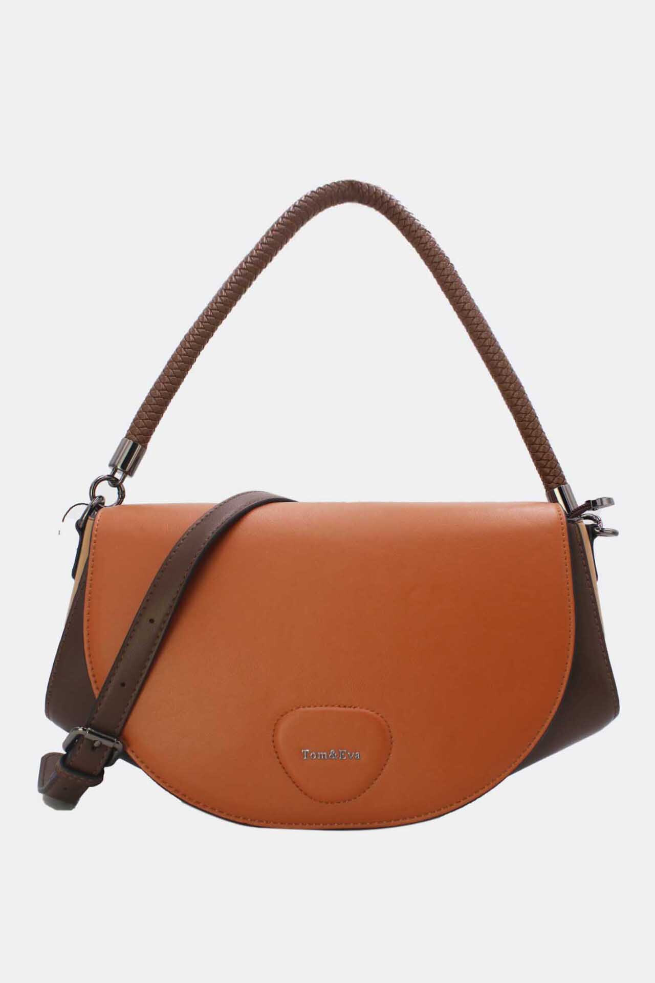 Grossiste Tom & Eva - Sac Porté Épaule Tricolore