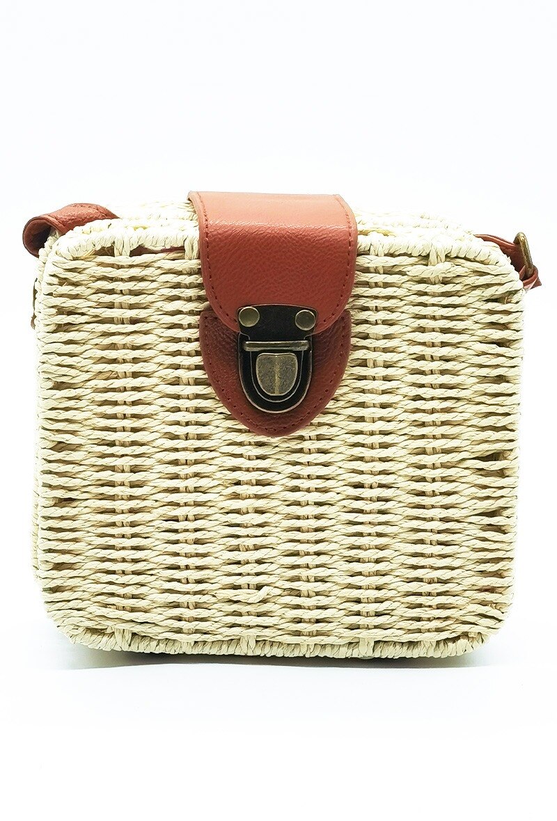 Wholesaler Top Sacs - Basket shoulder Bag hand made