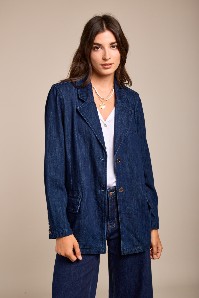 Grossista Toxik3 - Giacca di jeans dritta - Jules