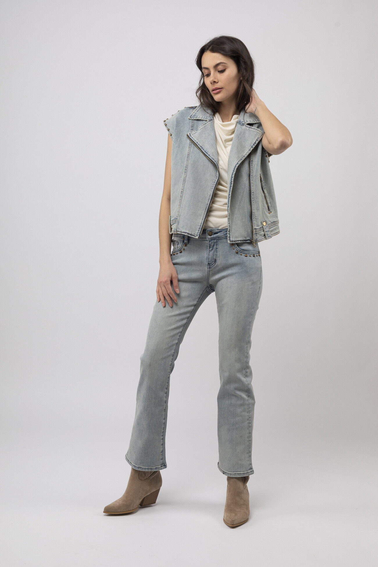 Grossista Toxik3 - Jeans dettagli tasche - Stones