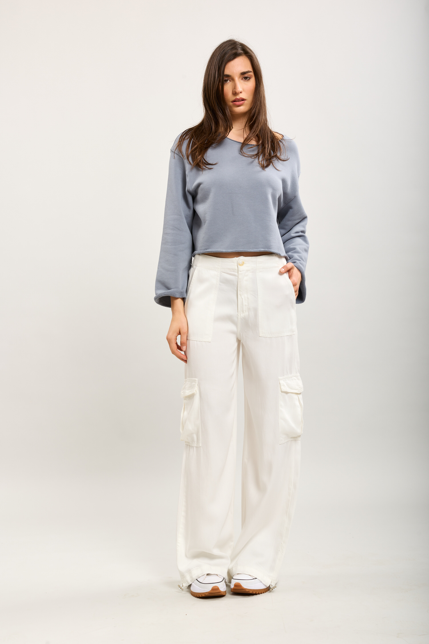 Mayorista Toxik3 - Pantalones cargo anchos fluidos Toxik3