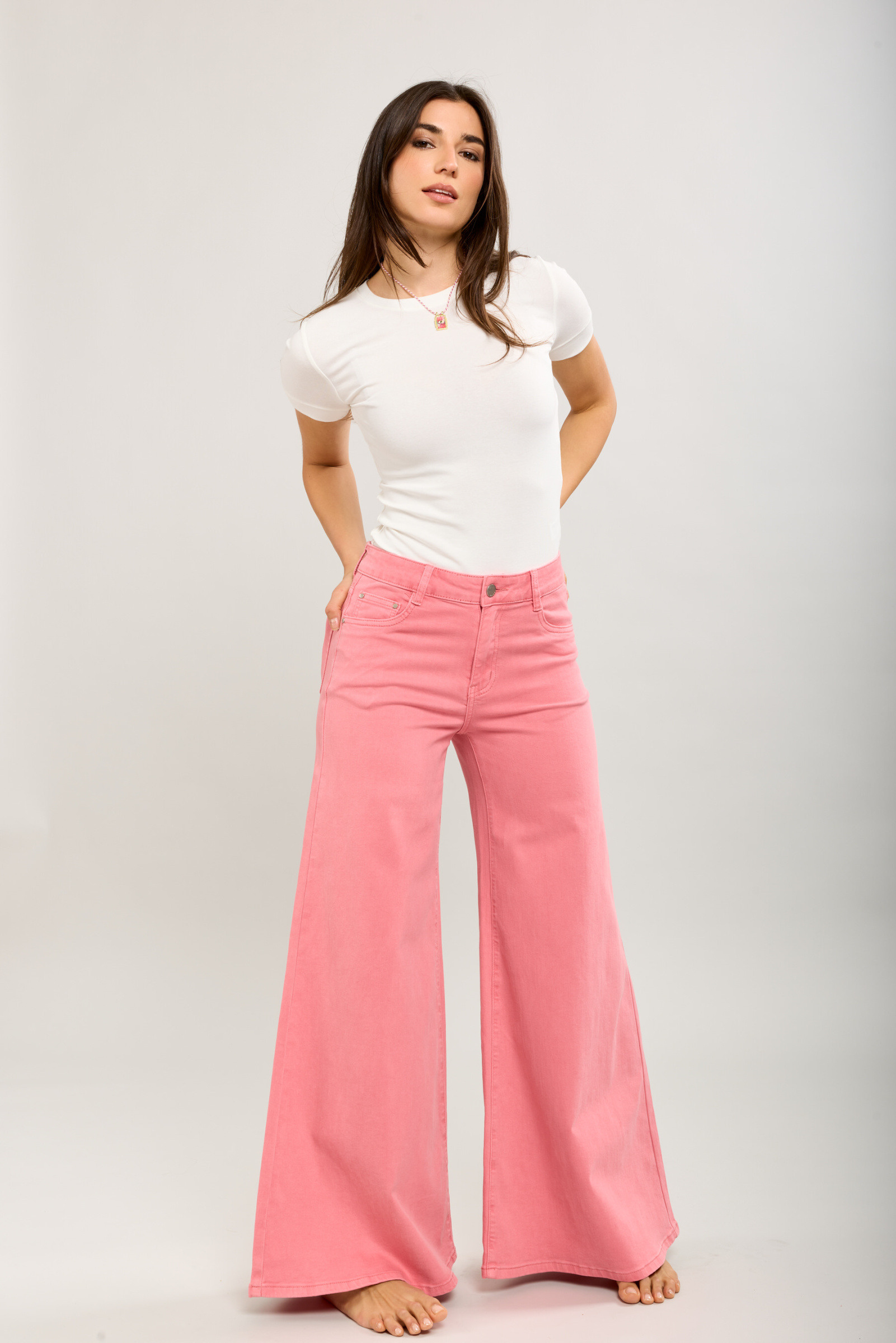 Mayorista Toxik3 - Pantalones vaqueros elásticos extra anchos Toxik3