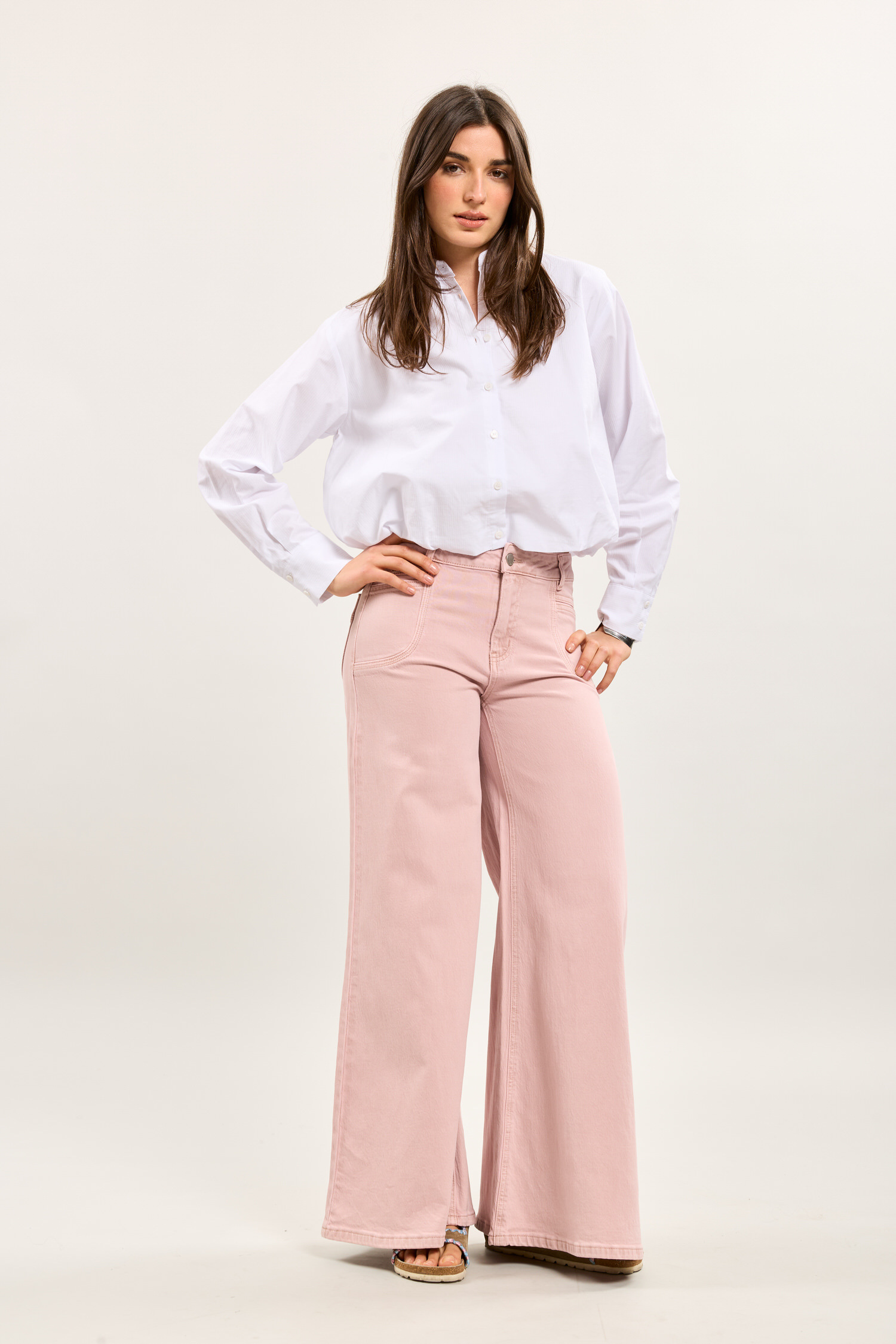 Grossiste Toxik3 - Toxik3 pantalon jean stretch wide poche logo jacron