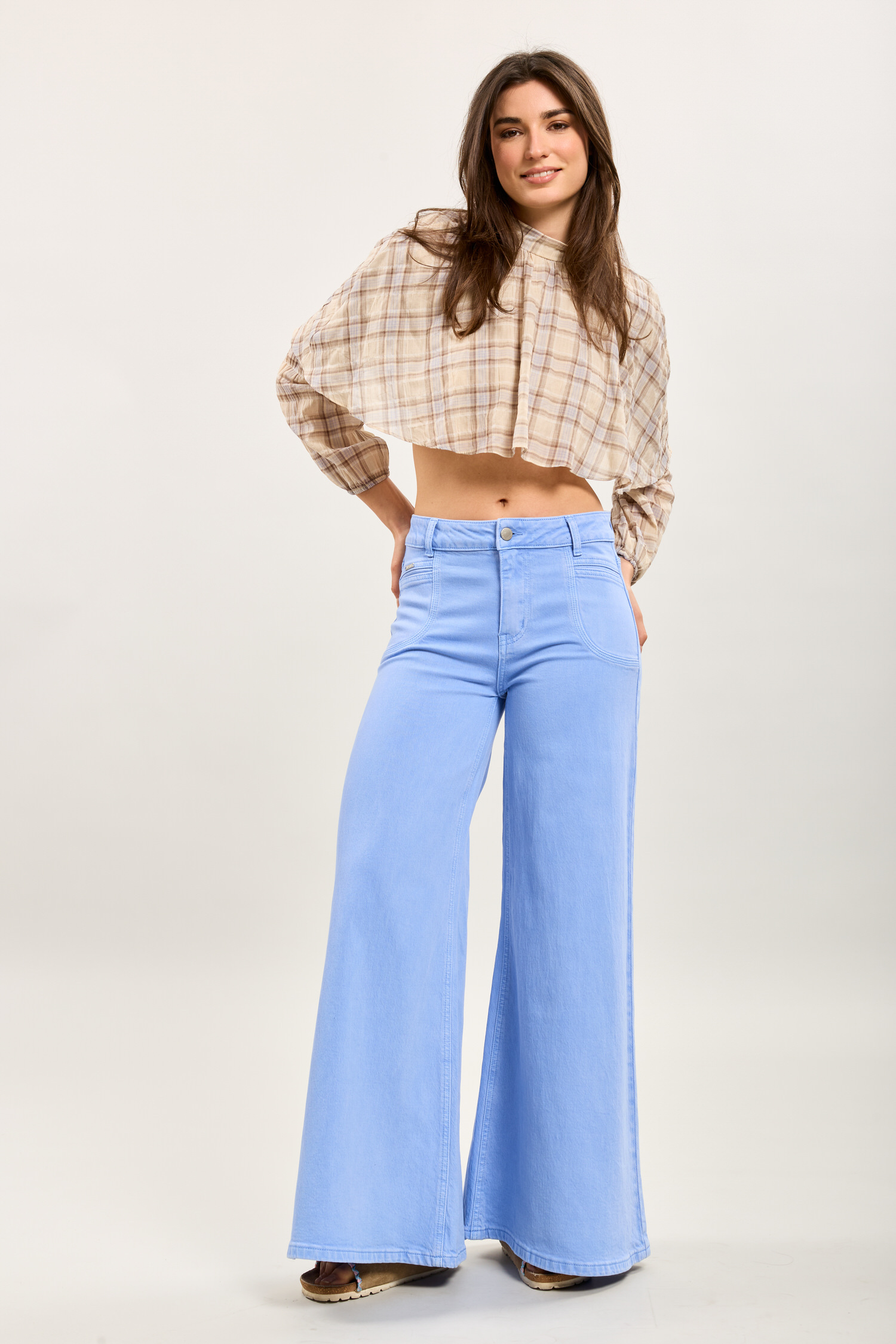 Grossiste Toxik3 - Toxik3 pantalon jean stretch wide poche logo jacron