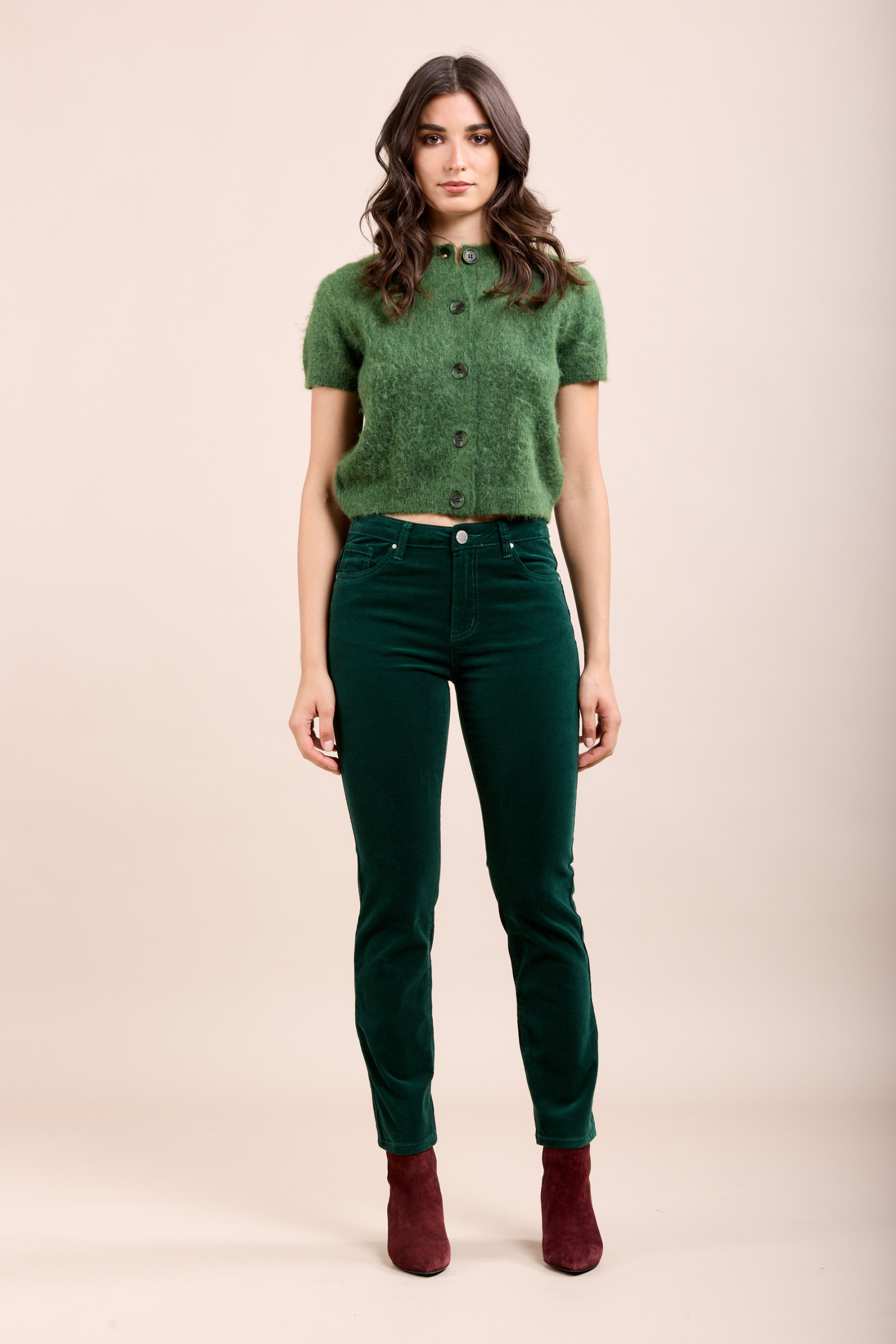Mayorista Toxik3 - Pantalones de pana elástica slim push-up Toxik3
