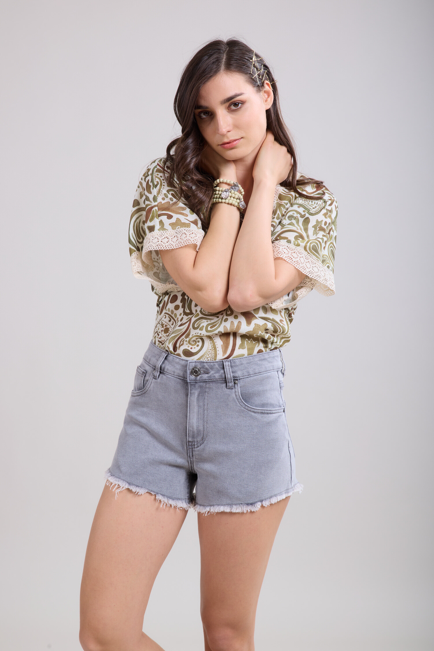 Grossiste Toxik3 - Short en jean - Cudy