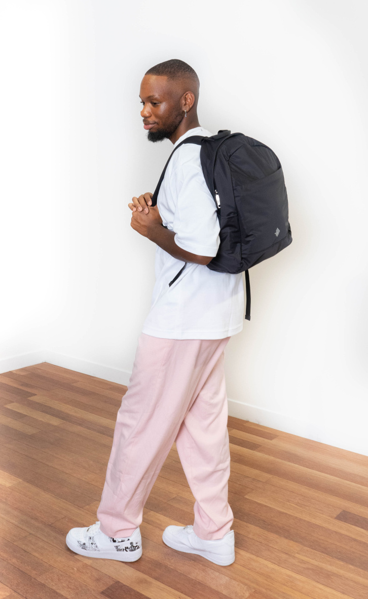 Mayorista trigram - Mochila City Round - Negro Carbón