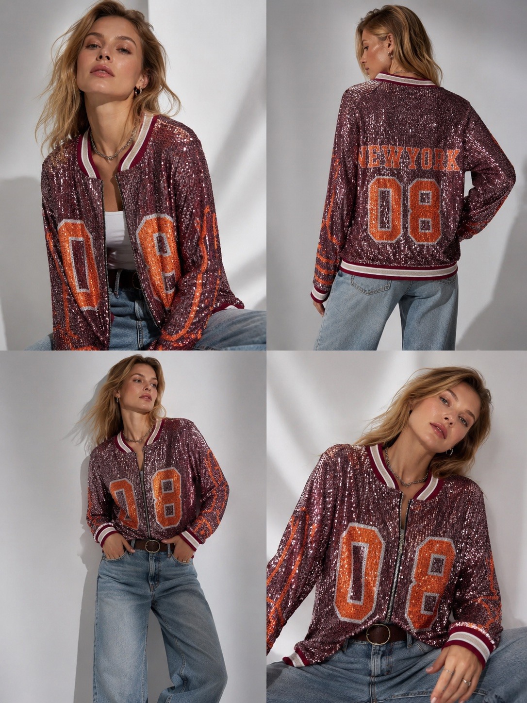 Wholesaler Trois Ka II - Sequin bombers