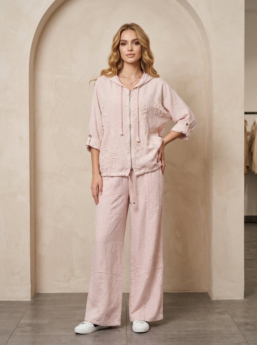 Wholesaler U SEE - PALAZZO PANTS WITH A SOFT FIT
