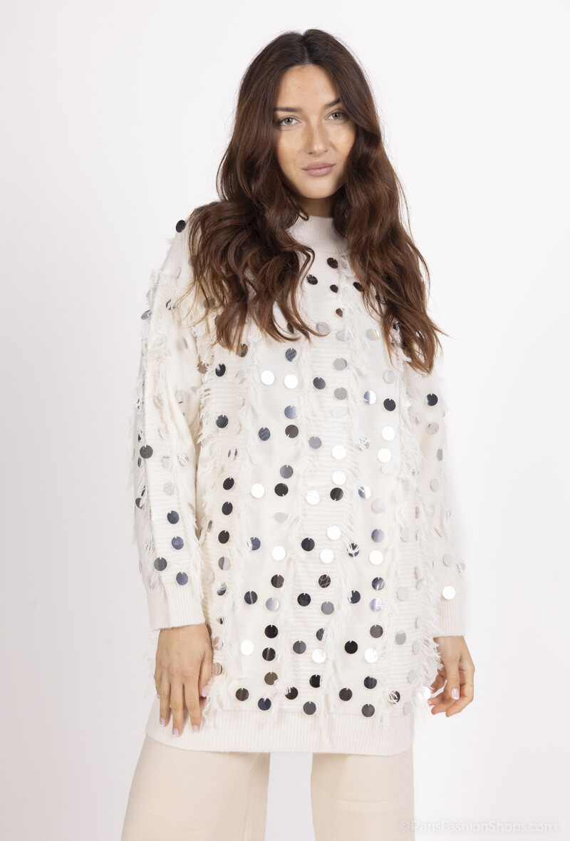 Wholesaler Unigirl - Sequin sweater dress