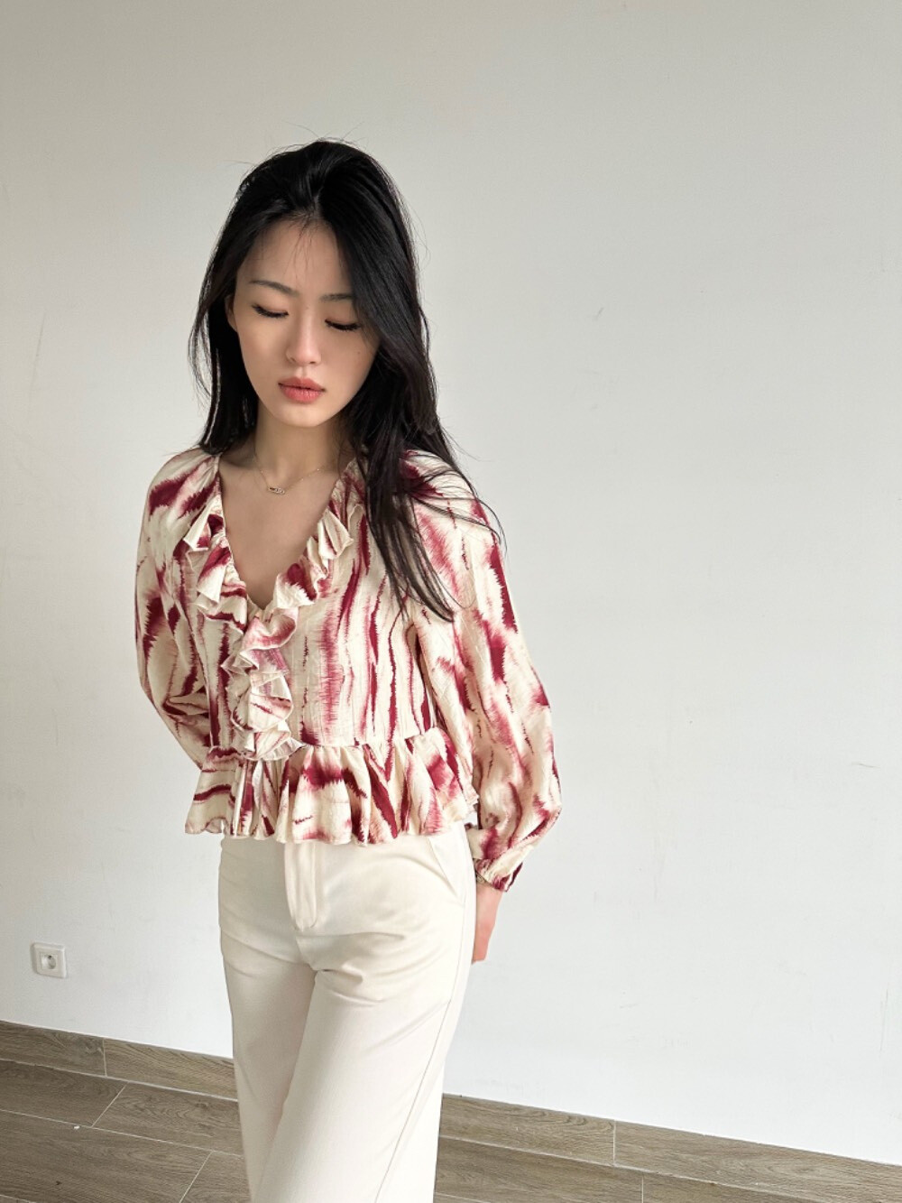 Wholesaler Unika Paris - Ruffle blouse